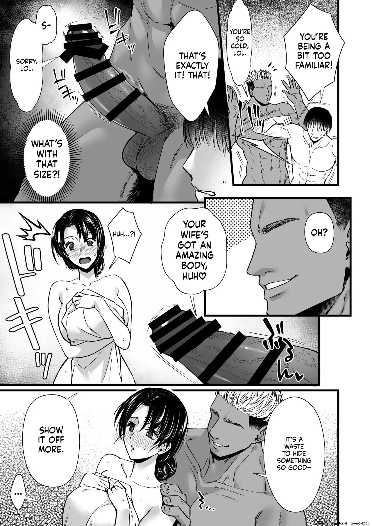 [Himeya (Abe Inori)]Dohamari Suru Hodo Kimochiii! Junpaku Fuufu to Yarichin Couple no Swapping Onsen[MTL] Page 17