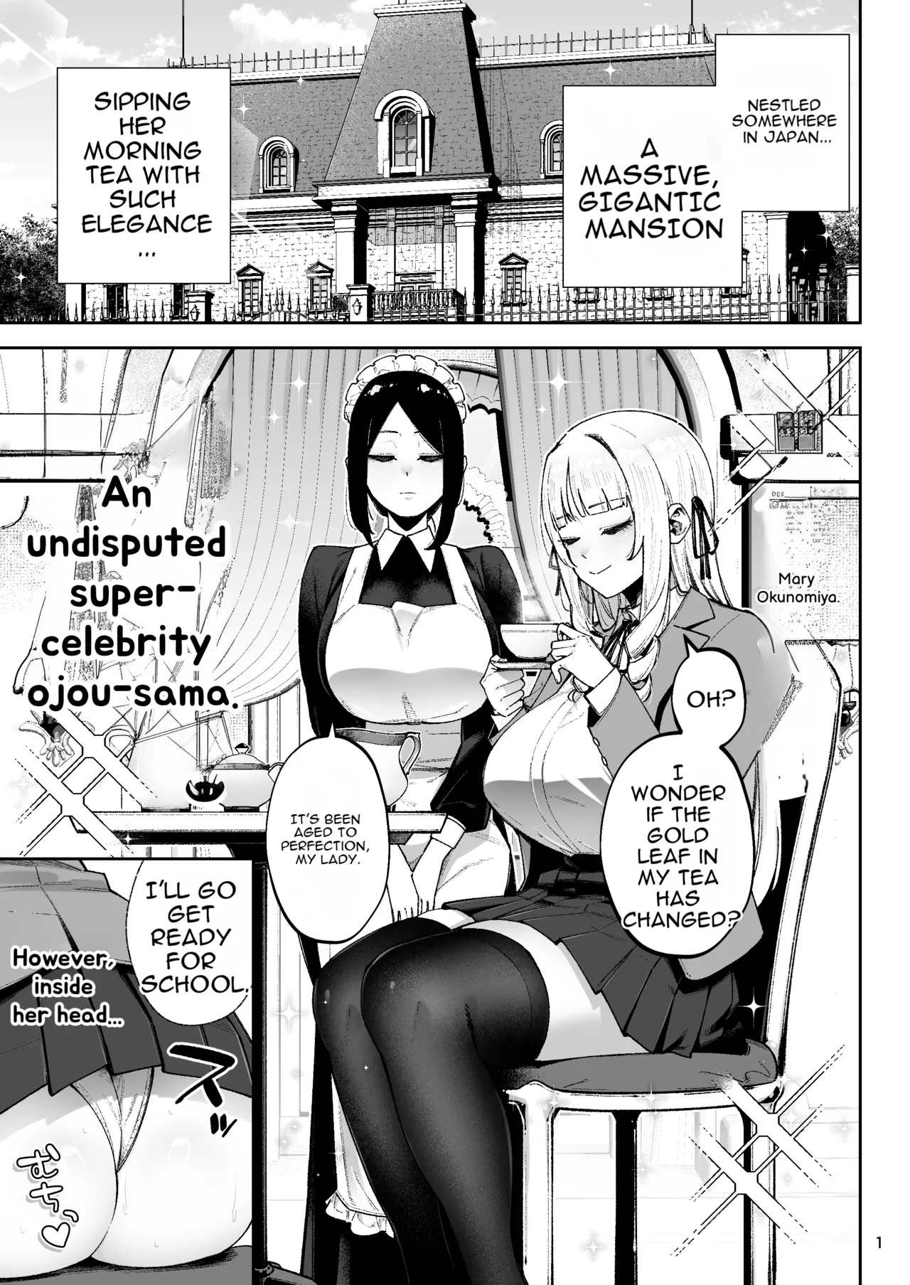 [Gagarin Kichi, Papicolo]Go For It, You Horny Idiot Rich Girl! ~It's Only Natural That a Socialite Like Me Would Have Her Way With a Well-Endowed Commoner!~[English][MTL] Page 2