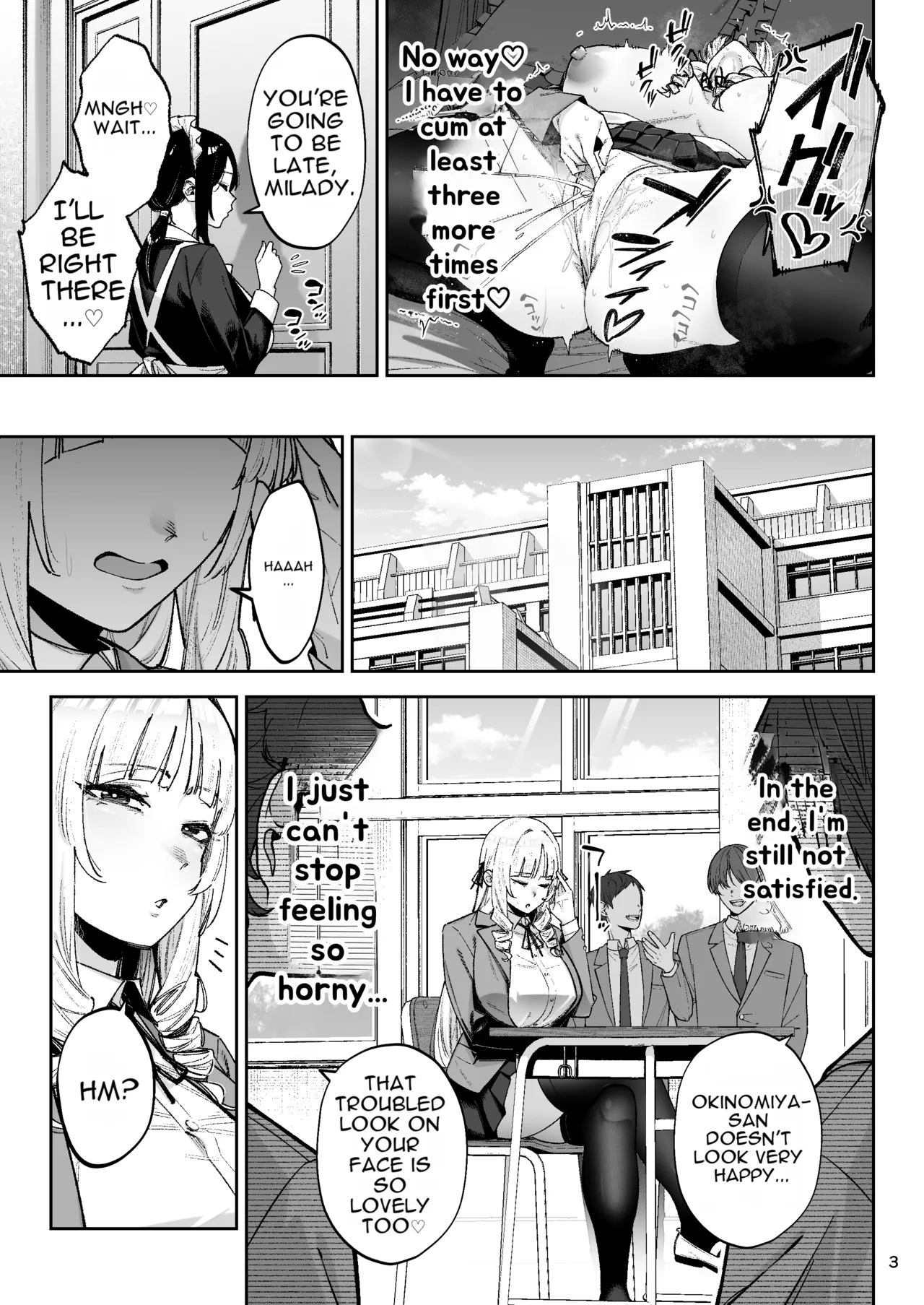 [Gagarin Kichi, Papicolo]Go For It, You Horny Idiot Rich Girl! ~It's Only Natural That a Socialite Like Me Would Have Her Way With a Well-Endowed Commoner!~[English][MTL] Page 4