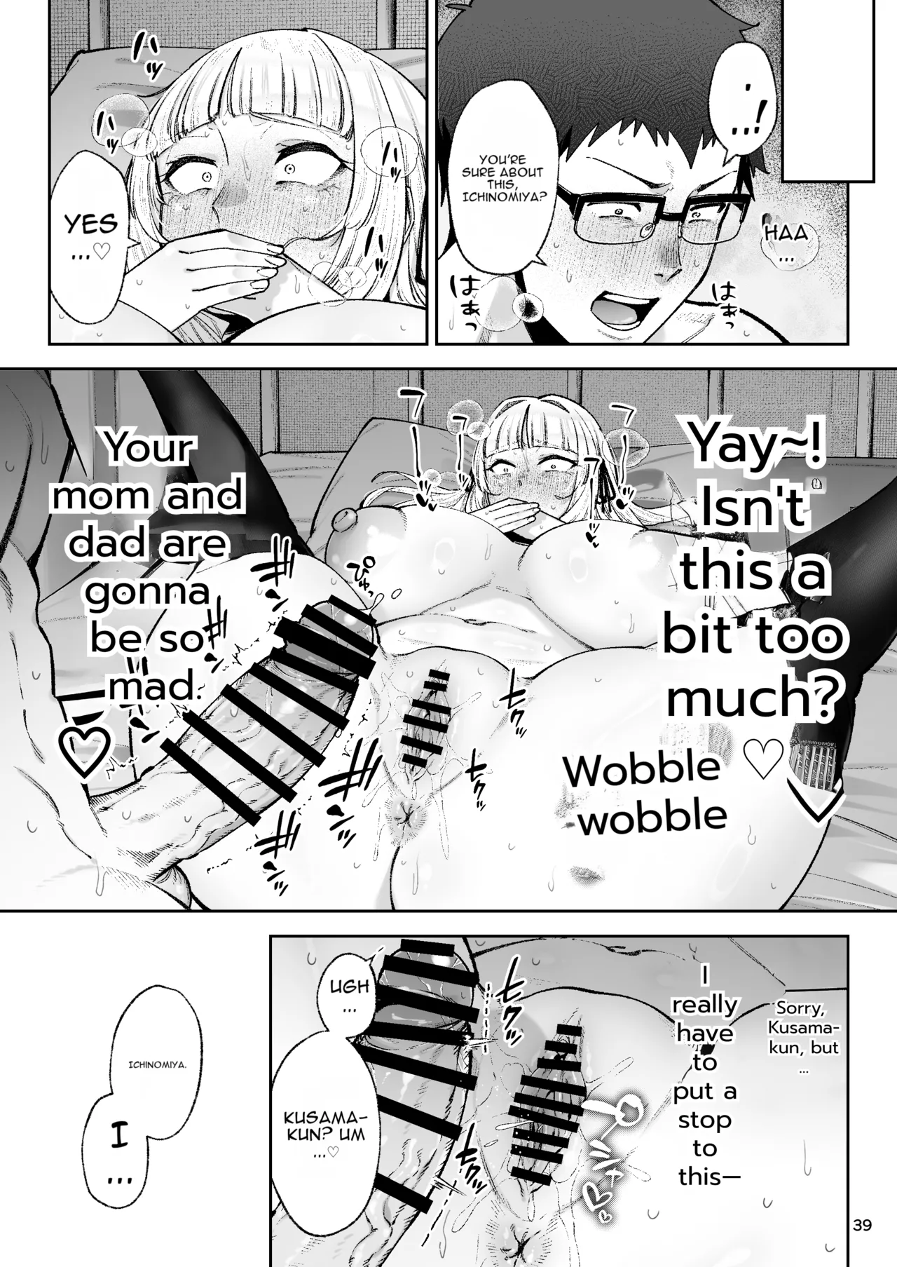 [Gagarin Kichi, Papicolo]Go For It, You Horny Idiot Rich Girl! ~It's Only Natural That a Socialite Like Me Would Have Her Way With a Well-Endowed Commoner!~[English][MTL] Page 40