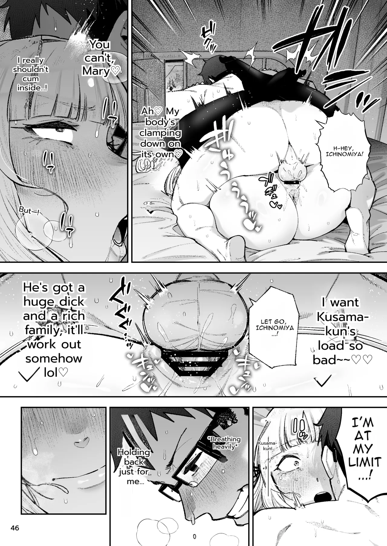 [Gagarin Kichi, Papicolo]Go For It, You Horny Idiot Rich Girl! ~It's Only Natural That a Socialite Like Me Would Have Her Way With a Well-Endowed Commoner!~[English][MTL] Page 47