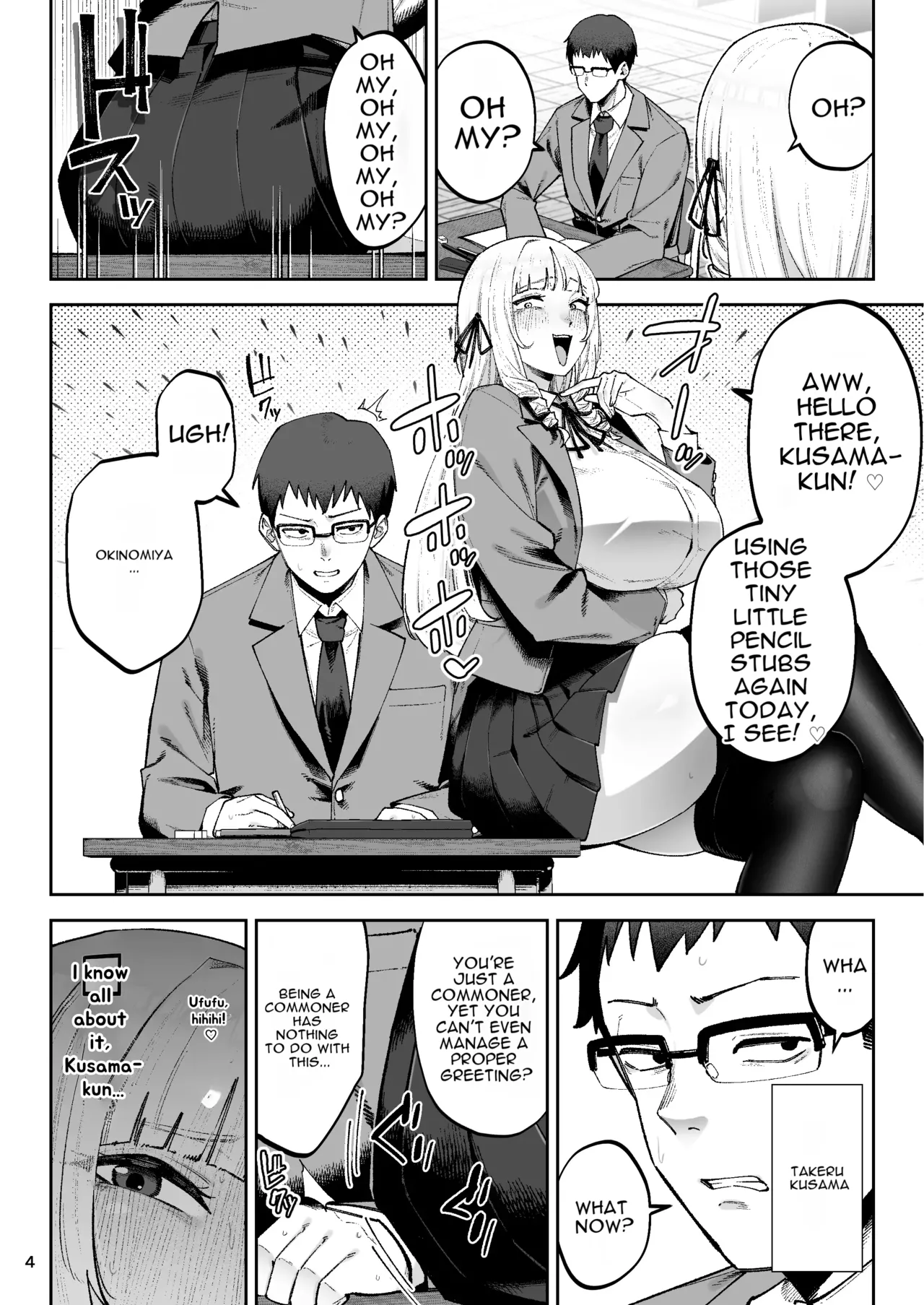 [Gagarin Kichi, Papicolo]Go For It, You Horny Idiot Rich Girl! ~It's Only Natural That a Socialite Like Me Would Have Her Way With a Well-Endowed Commoner!~[English][MTL] Page 5
