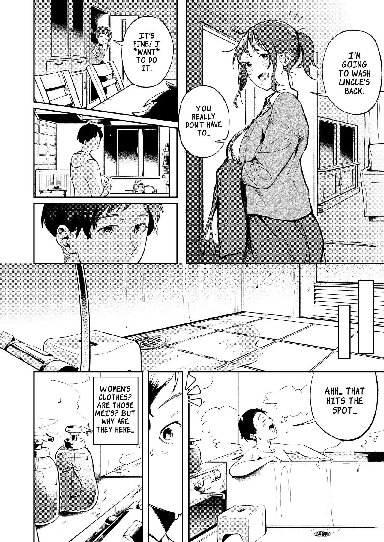 [Mori no Hito (Mokuyama Hito)]Hisashiburi ni Kisei Shitara Osananajimi ga Chichi ni Dakareteta | When I Returned Home After a Long Time, My Childhood Friend Was Being Taken by My Father[English] [Digital] Page 10