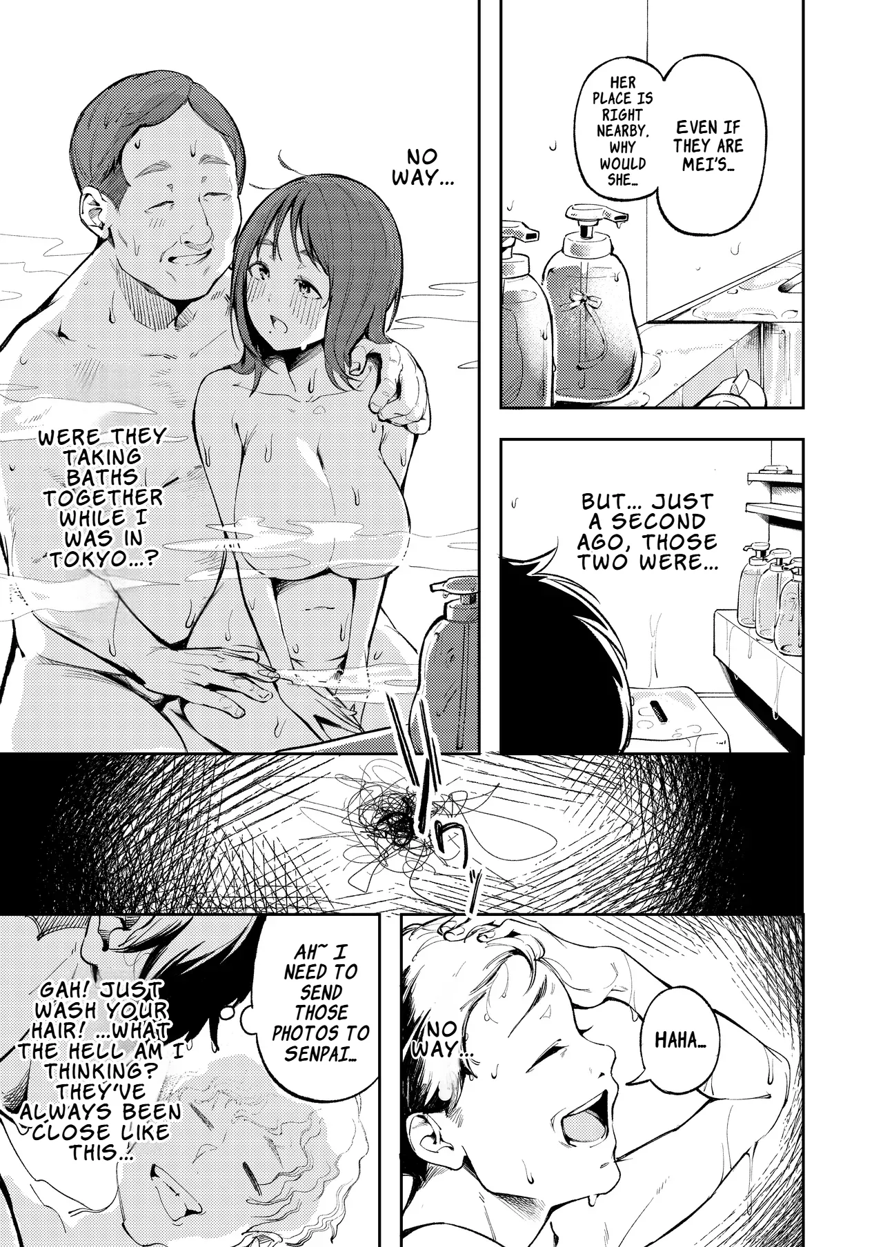 [Mori no Hito (Mokuyama Hito)]Hisashiburi ni Kisei Shitara Osananajimi ga Chichi ni Dakareteta | When I Returned Home After a Long Time, My Childhood Friend Was Being Taken by My Father[English] [Digital] Page 11