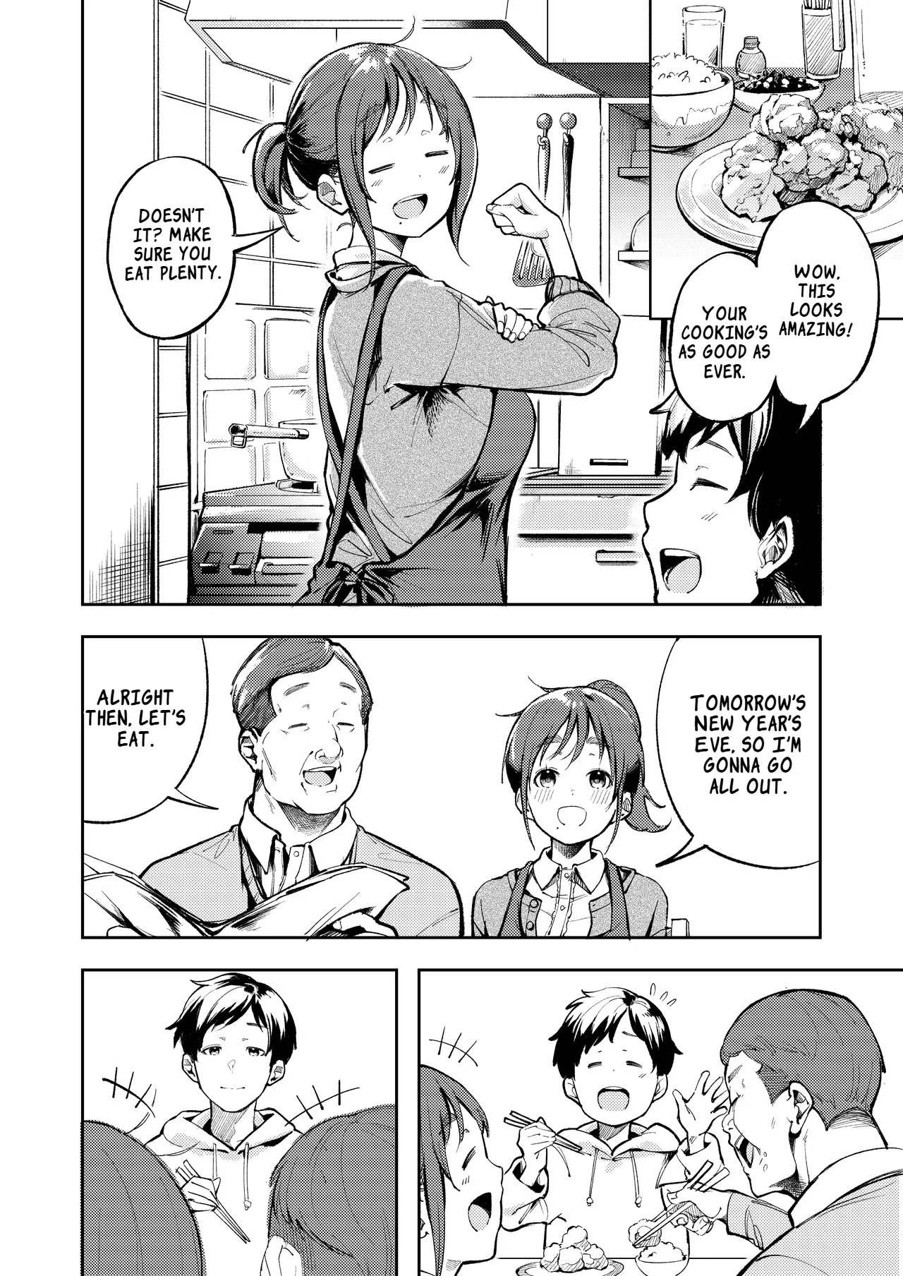 [Mori no Hito (Mokuyama Hito)]Hisashiburi ni Kisei Shitara Osananajimi ga Chichi ni Dakareteta | When I Returned Home After a Long Time, My Childhood Friend Was Being Taken by My Father[English] [Digital] Page 8