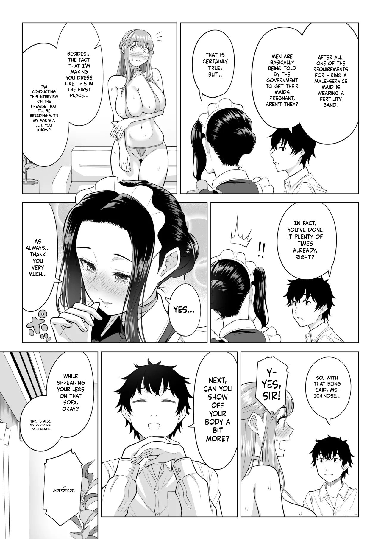 [Date Roku]Dansei ga Kyokutan ni Sukunai Kono Sekai de wa, Seishi wa Kichou na Shigen desu. Sono 3[English] Page 12