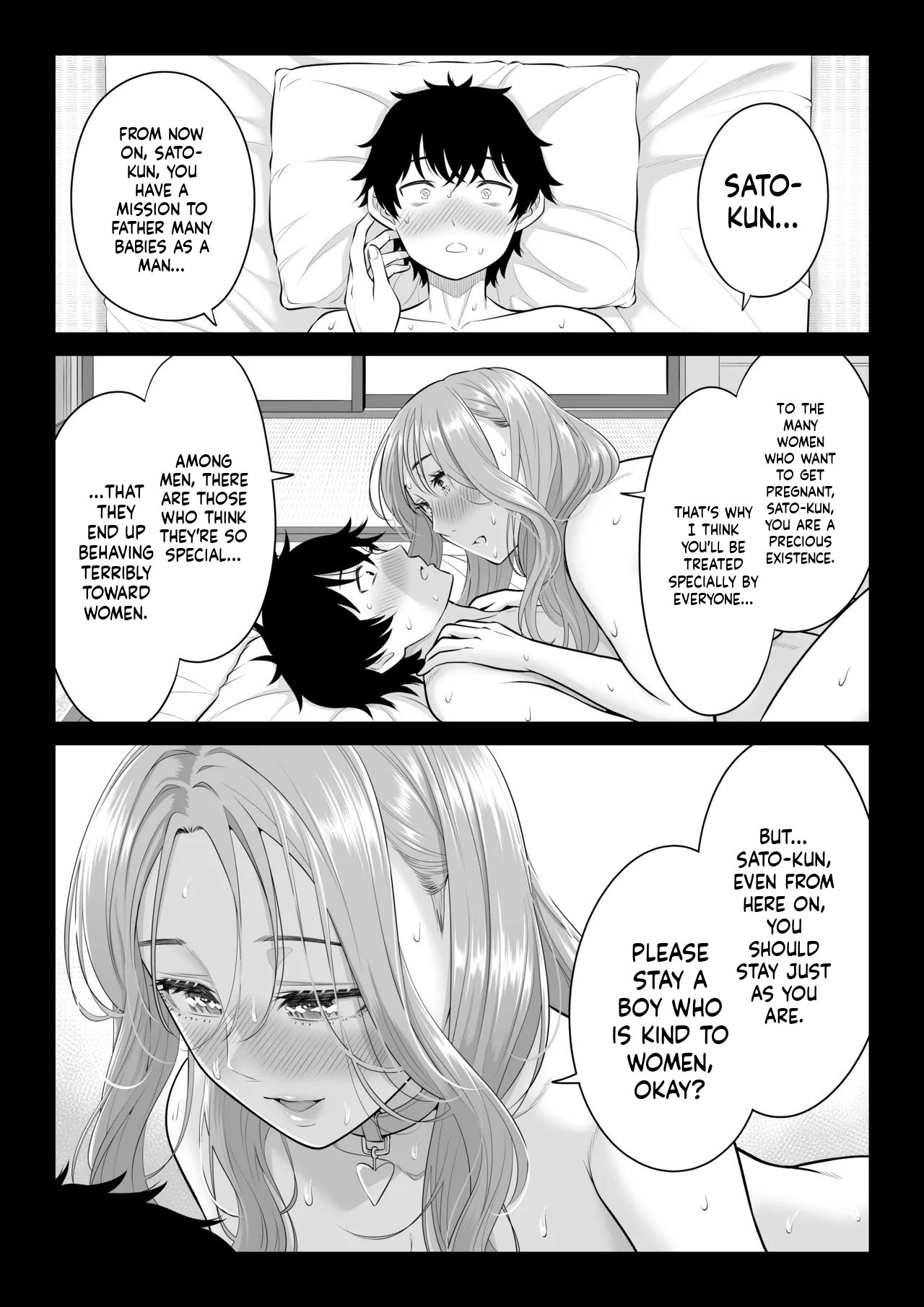 [Date Roku]Dansei ga Kyokutan ni Sukunai Kono Sekai de wa, Seishi wa Kichou na Shigen desu. Sono 3[English] Page 136