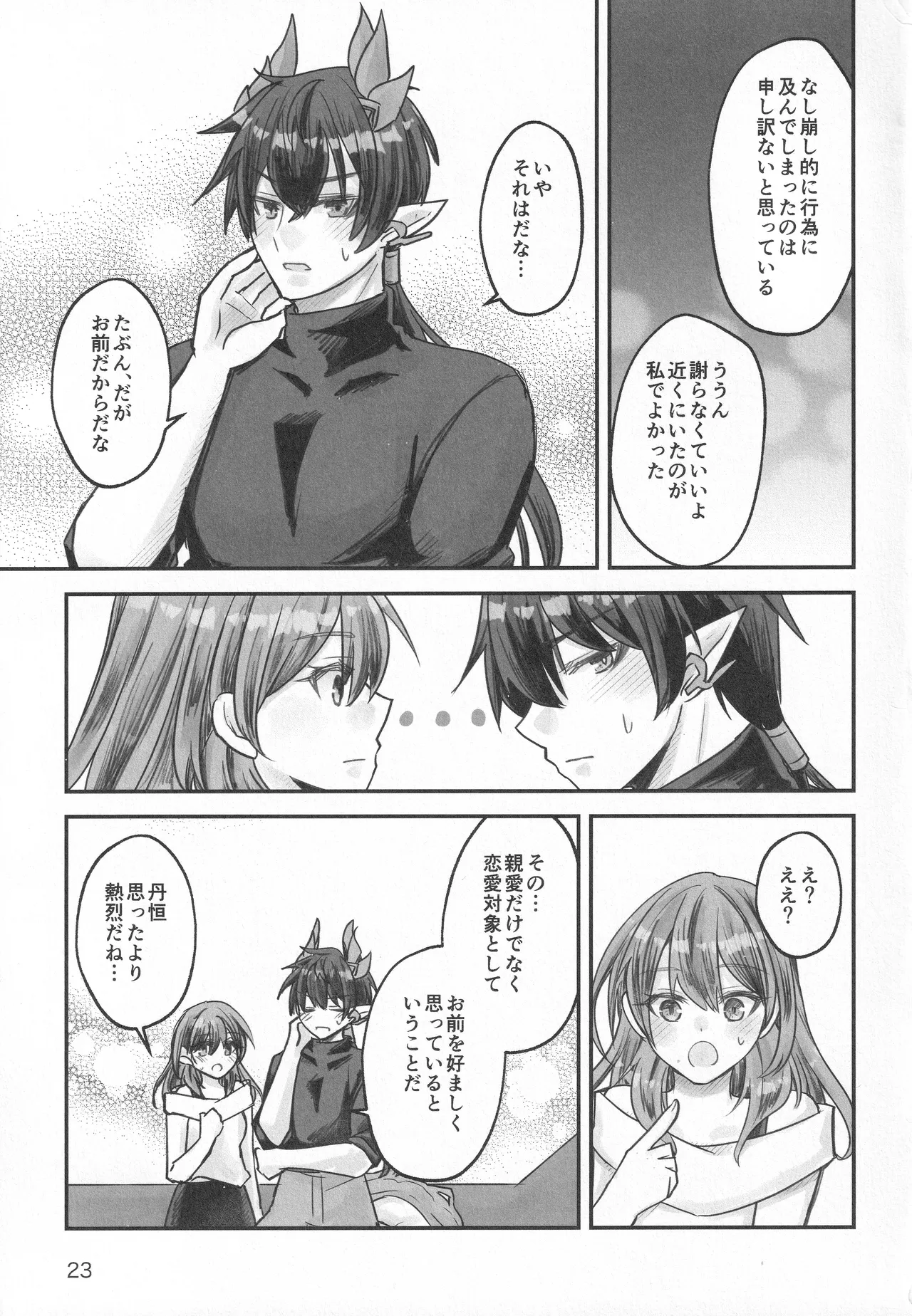 (COMIC CITY SPARK 20)[Ao no Namae (Sakuma Ryou) Reimei ni Tokeru(Honkai: Star Rail) Page 22