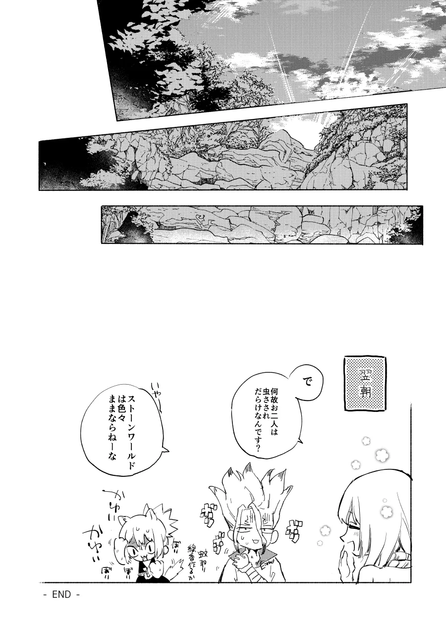 [tcnc (Serizawa Nae)]Sekki Sekai de Mabushii Natsu(Dr. STONE) [Digital] Page 33