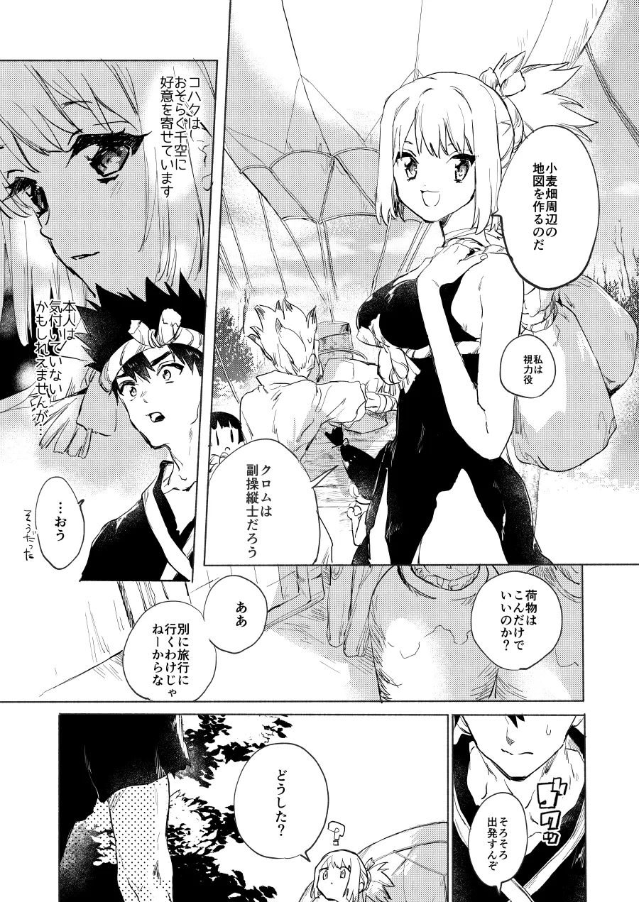 [tcnc (Serizawa Nae)]Sekki Sekai de Mabushii Natsu(Dr. STONE) [Digital] Page 6