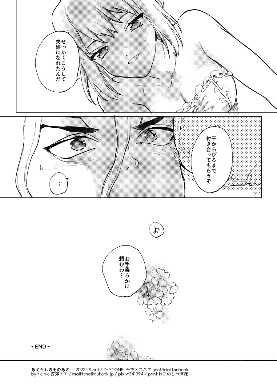[tcnc (Serizawa Nae)]Medetashi no Sono Ato(Dr. STONE) [Digital] Page 14