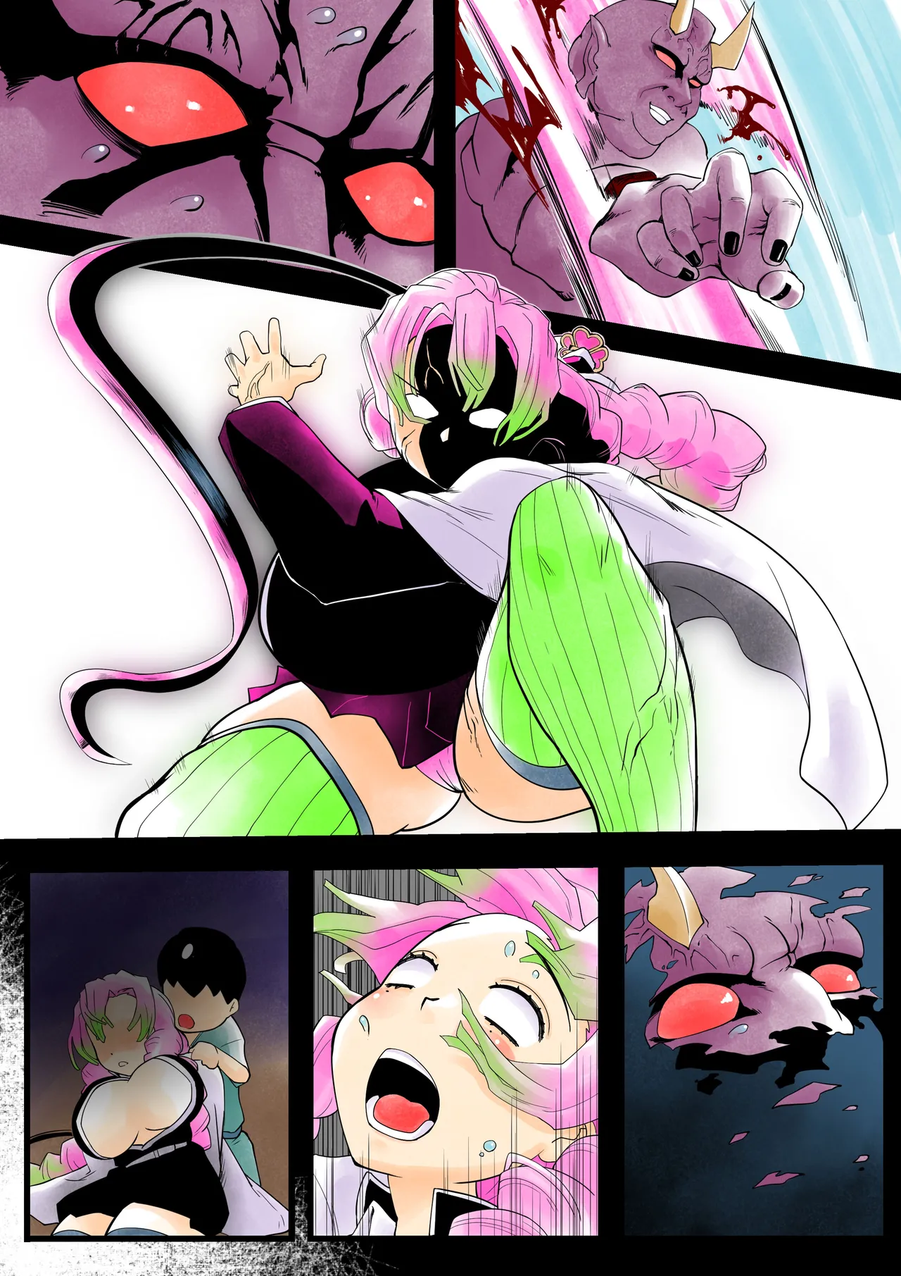 [Shitatattel (Sakata no Lefty)]Insect-born first love, chaotic honey ~Kanroji ●ri nipple fuck insect ○ egg-laying~ Page 50