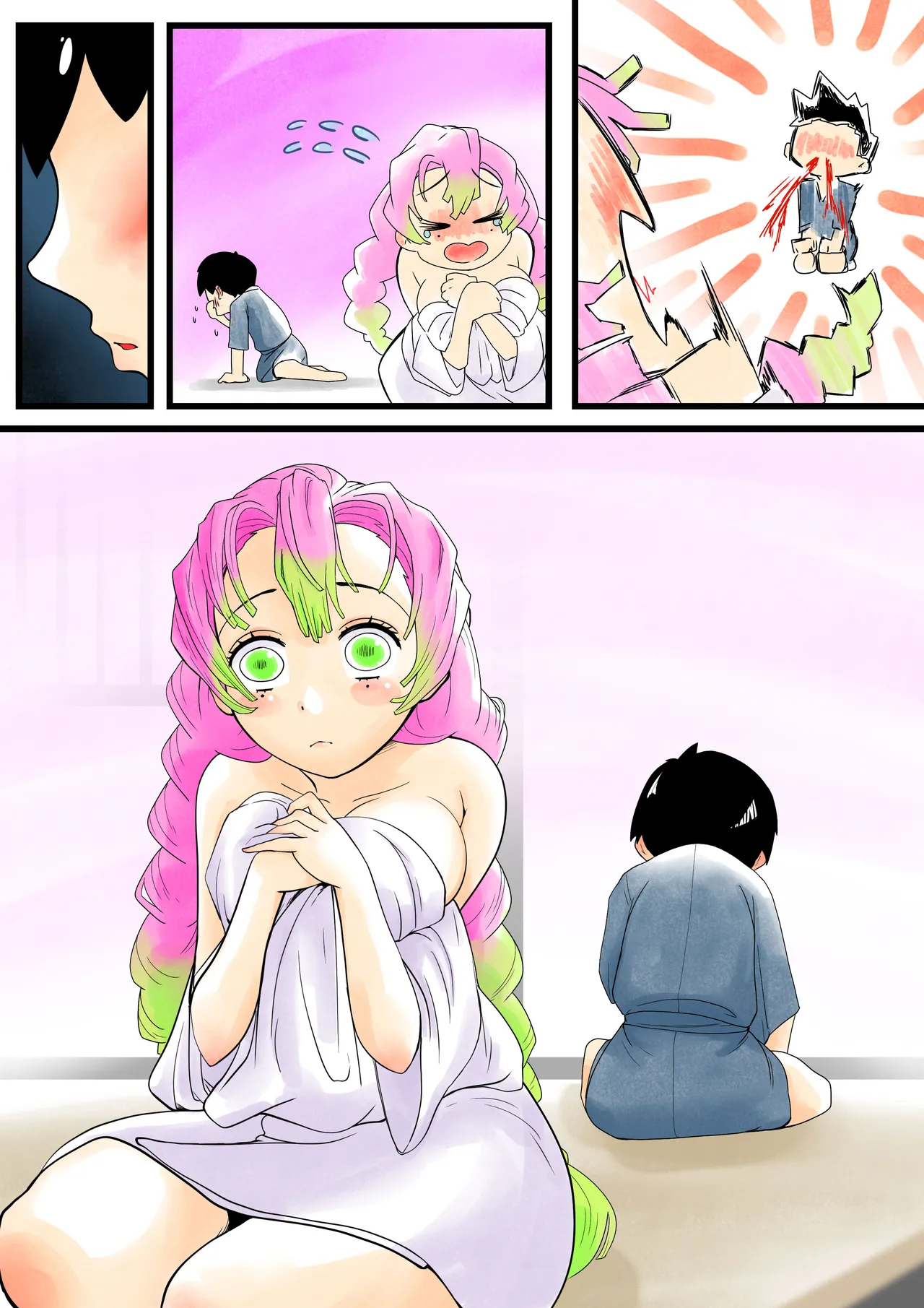 [Shitatattel (Sakata no Lefty)]Insect-born first love, chaotic honey ~Kanroji ●ri nipple fuck insect ○ egg-laying~ Page 52