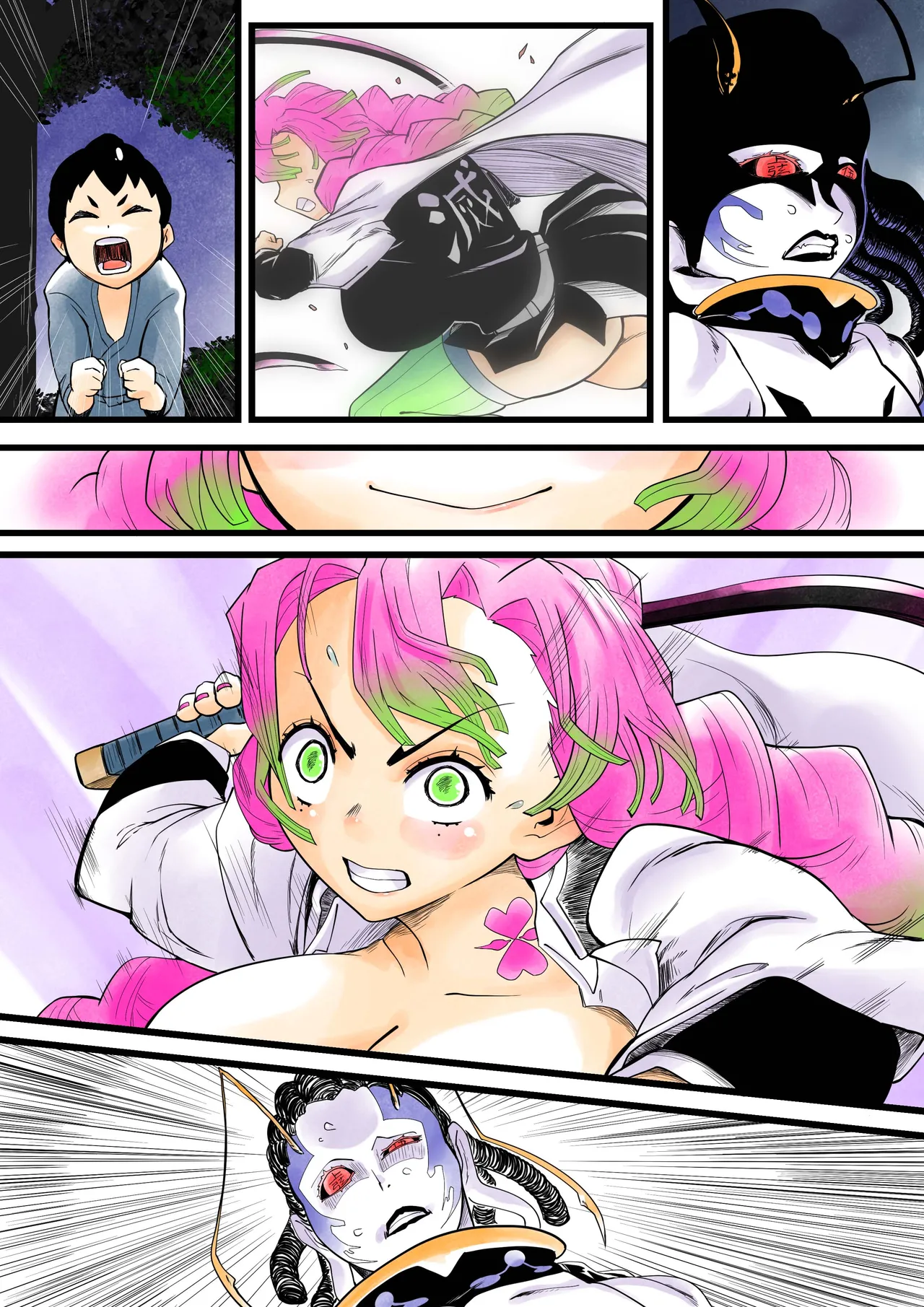 [Shitatattel (Sakata no Lefty)]Insect-born first love, chaotic honey ~Kanroji ●ri nipple fuck insect ○ egg-laying~ Page 60