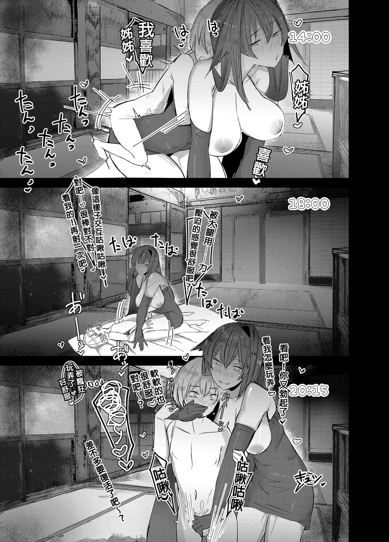 [L.G.C. (Rib:y(uhki))]Onee-chan wa Uchuu. - My elder sister is the universe.[Chinese] [Decensored] [Digital] Page 14