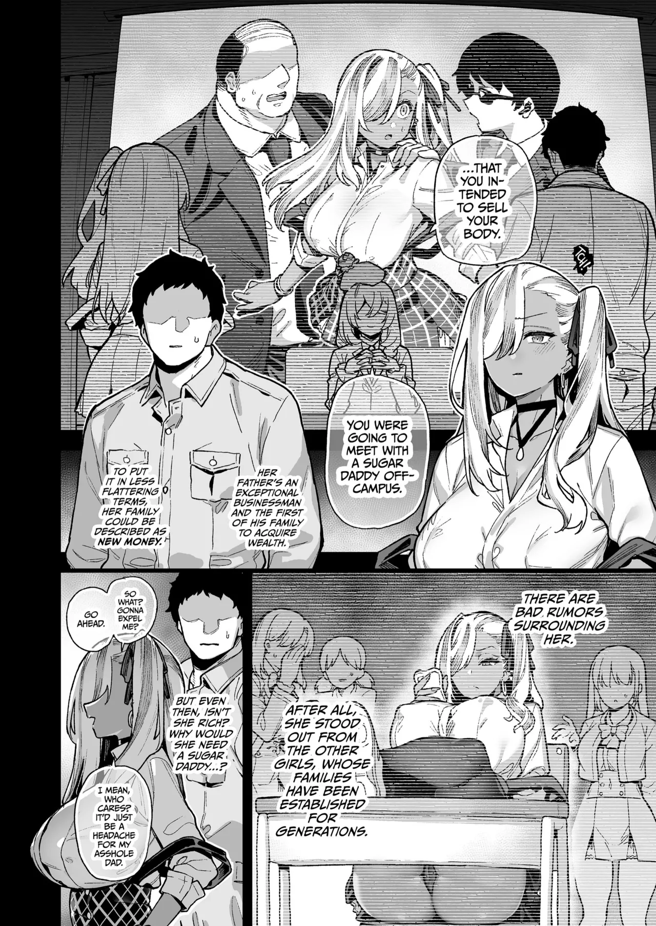 [Riku no Kotoutei (Shayo)]Oshun Jogakuen no Danyuu 2_ Backstage at Oushun Academy 2[English] [Uncensored] Page 3