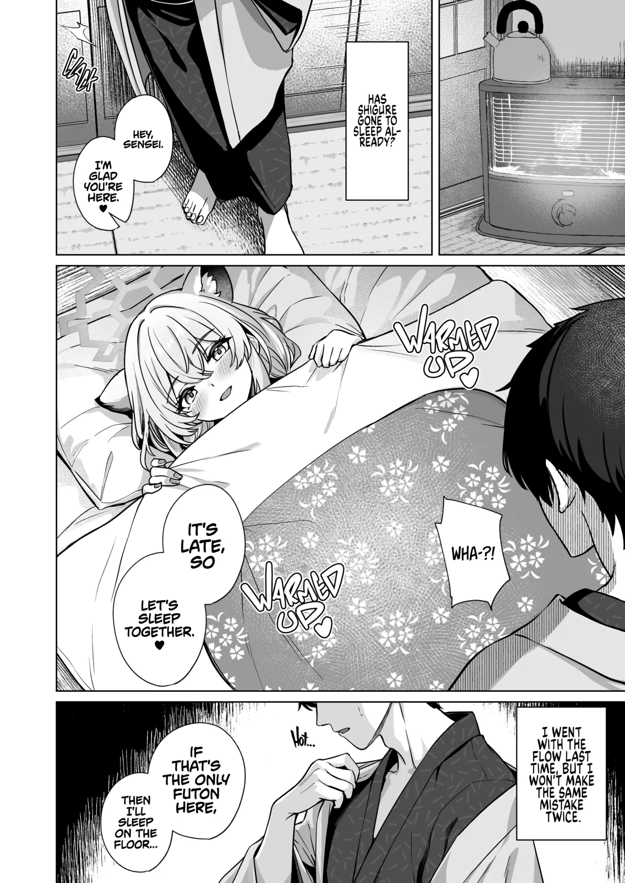 [BINZOKO (Shinomi)]Shigure wa Yuki o Torakashite | The Autumn Rain Melts The Snow(Blue Archive) [English] [Douzo Lad Translations + The White Line] [Digital] [Decensored] Page 13