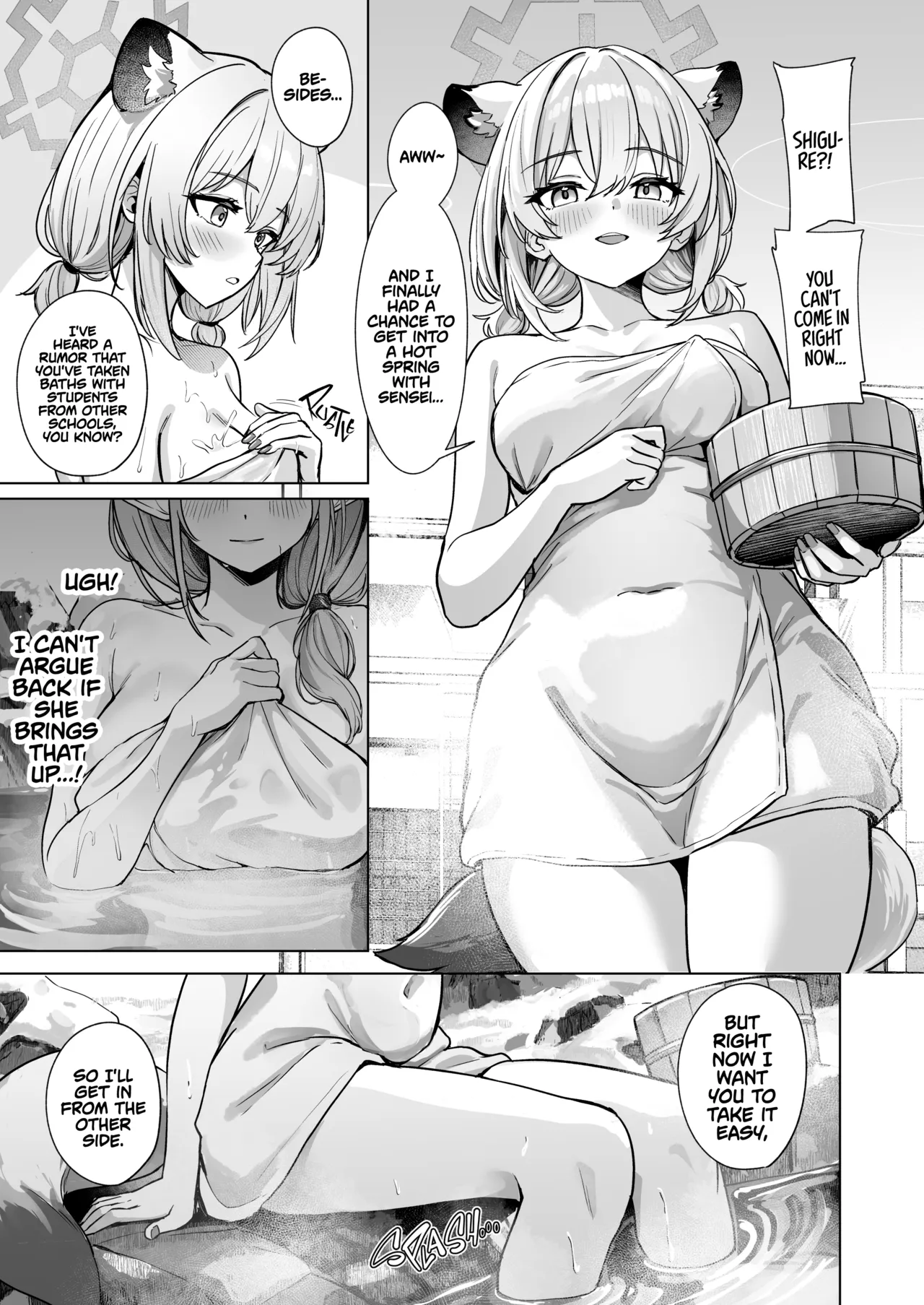 [BINZOKO (Shinomi)]Shigure wa Yuki o Torakashite | The Autumn Rain Melts The Snow(Blue Archive) [English] [Douzo Lad Translations + The White Line] [Digital] [Decensored] Page 4