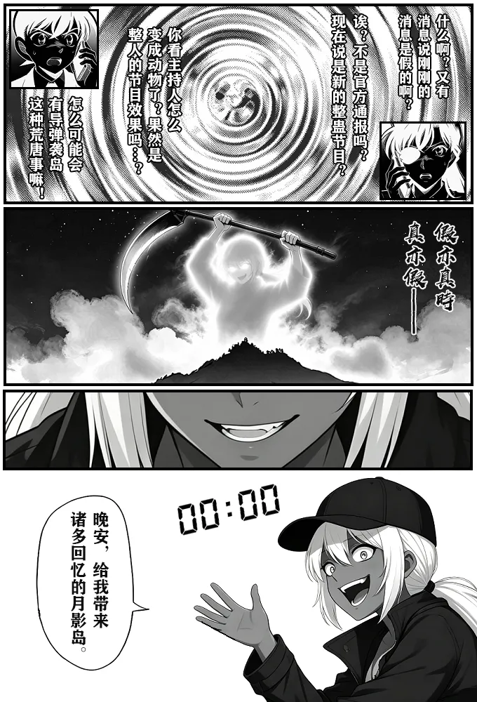 [unknown]月影岛的亡魂12漏洞（detective conan）[AI Generated] Page 45