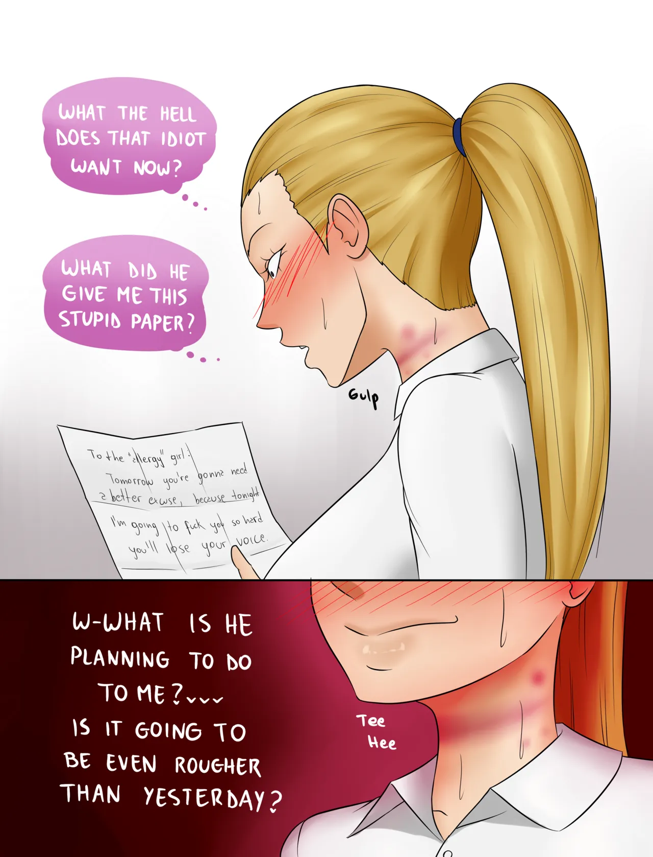 Naughty Girls: Bruises & Secrets[NOIR EROS] Page 12