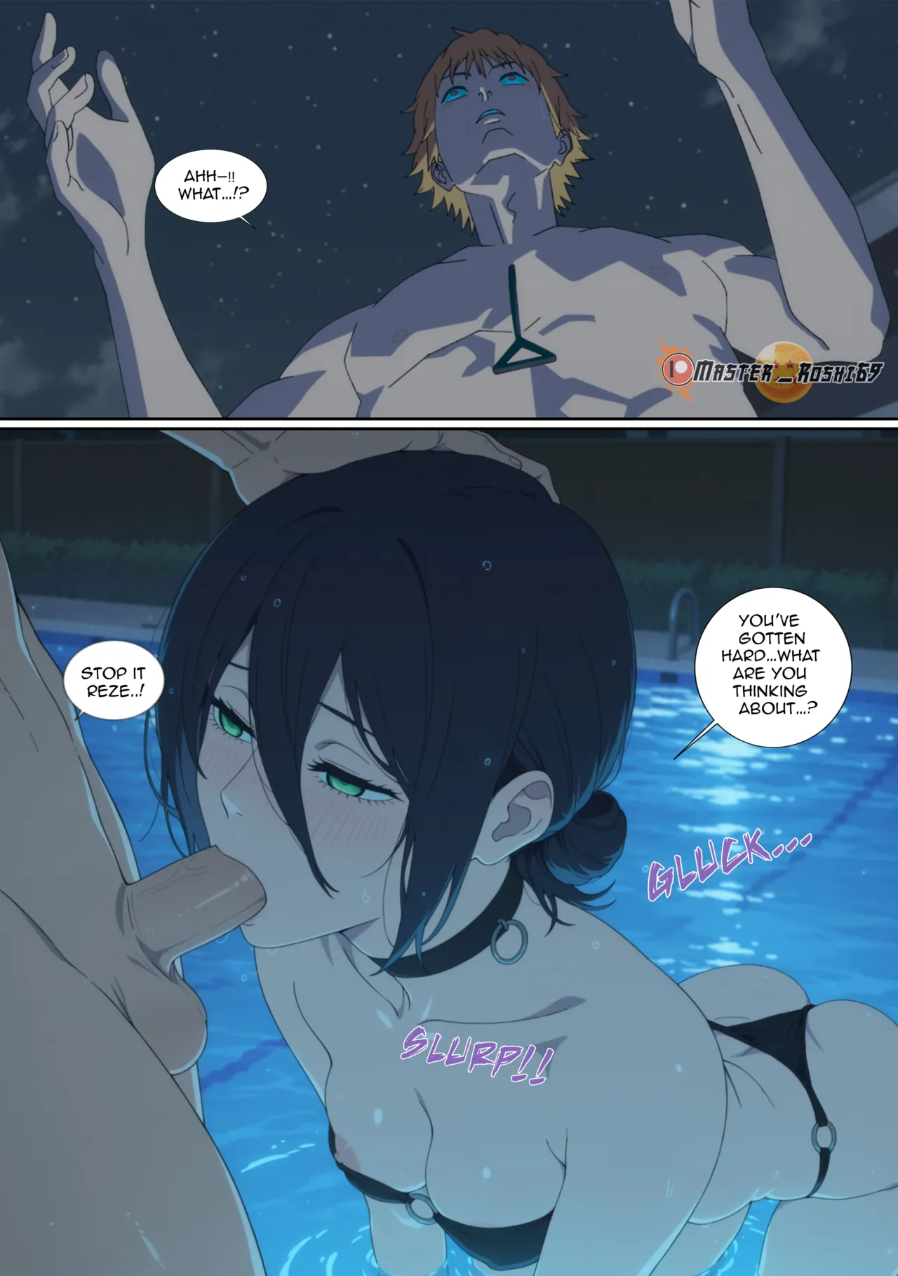Chainsaw Man: Bomb Girl's Trap Part 1[AI Generated] Page 14