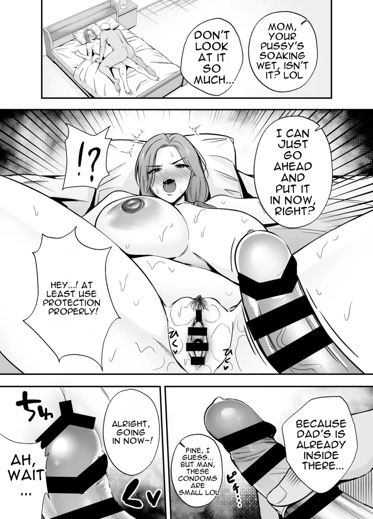 [Ogon Shinshi Club (Kaniguruma)]Fallen Mother ~The Mother Who Gets Slept With by a Playboy Instead of Her Daughter ~[English][MTL] Page 13