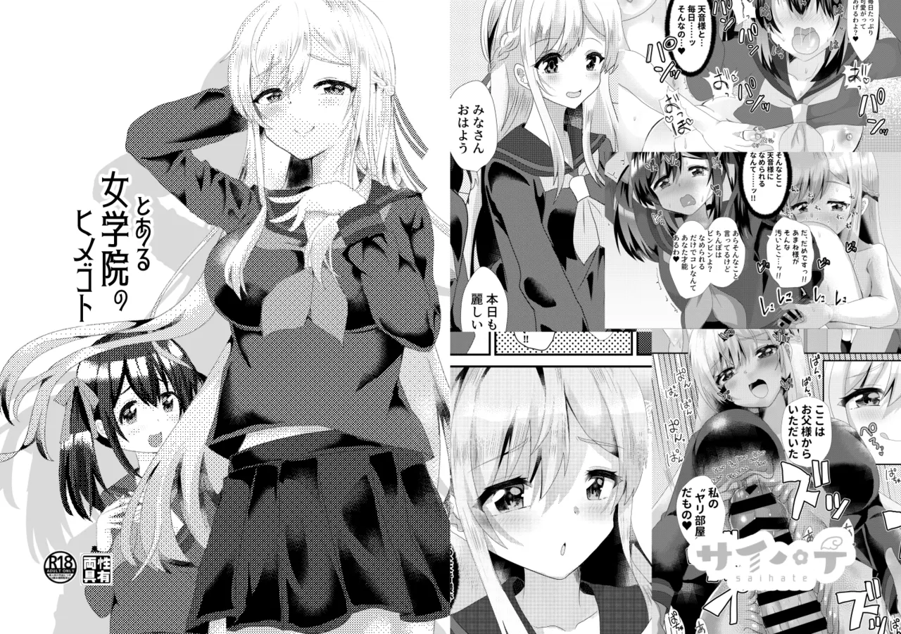 [Saihate (Hinageshi)]Toaru Jogakuin no Himegoto[Digital] Page 2