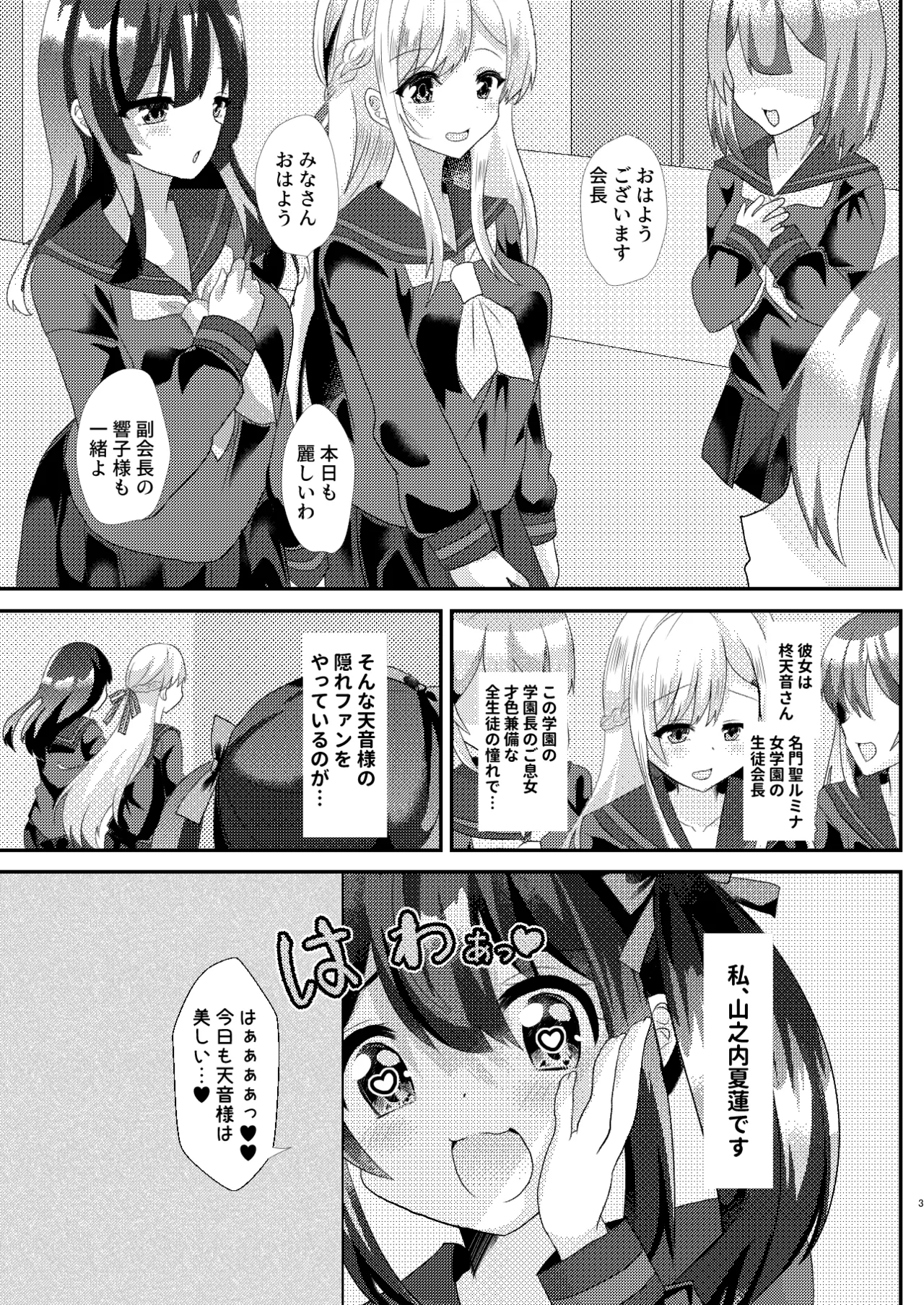 [Saihate (Hinageshi)]Toaru Jogakuin no Himegoto[Digital] Page 3