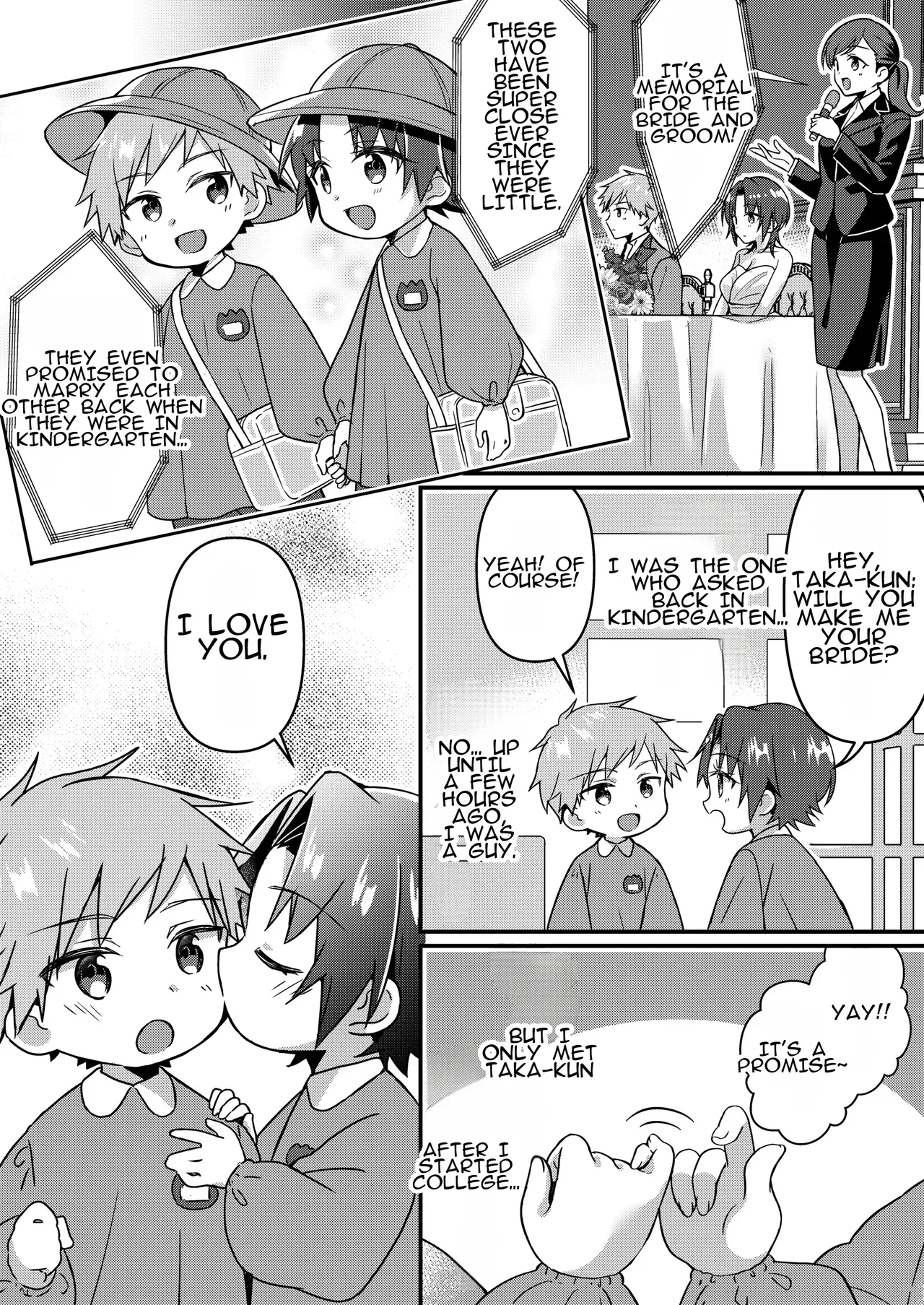 [TSF no F (NOMU)]Jinsei Kaihen Appli de Barairo no Hibi! ~Boku♂ wa Shiawase na Hanayome♀~ | A Life-Changing App Brings Rosy Days! ~I♂ Am a Happy Bride♀~ Page 19