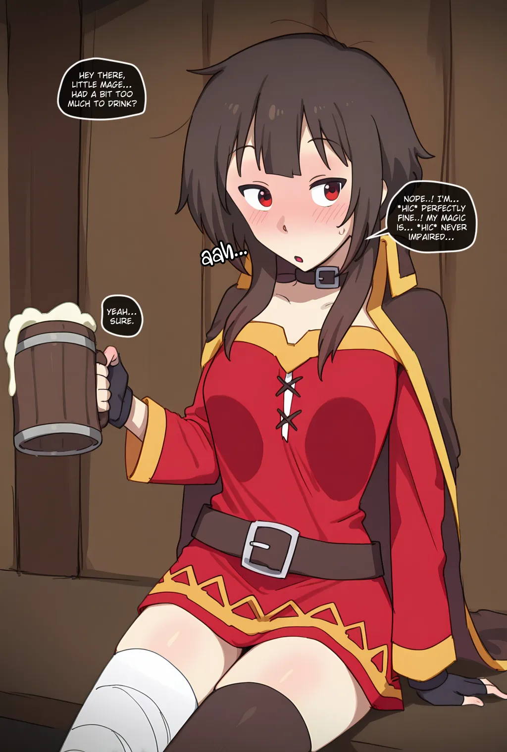 [Coiefen]Megumin BBC NTR FULL[AI Generated] Page 1