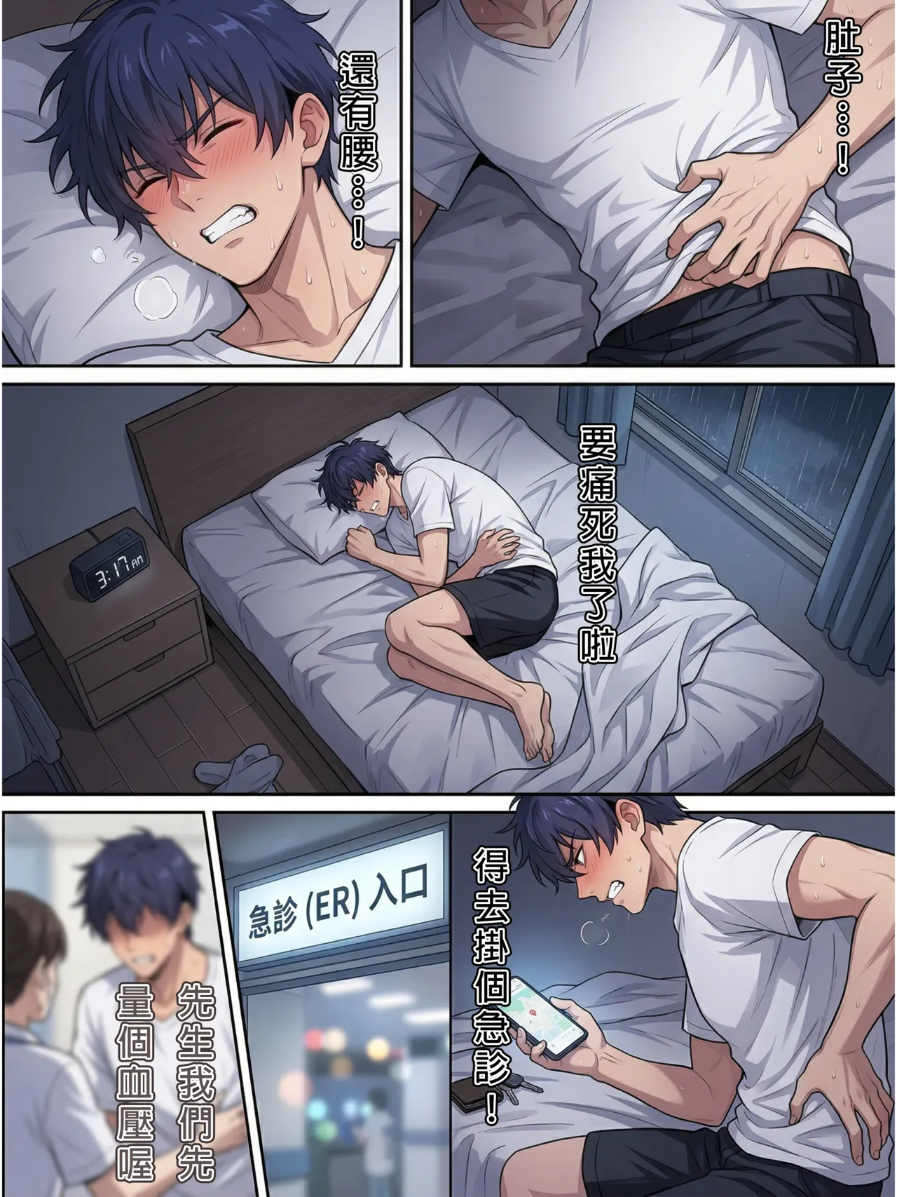[Hessen_52hz]『石』在欠操的潔實同學 Fuck My Ureteral Stone[Ongoing][Chinese][AI Generated] Page 3