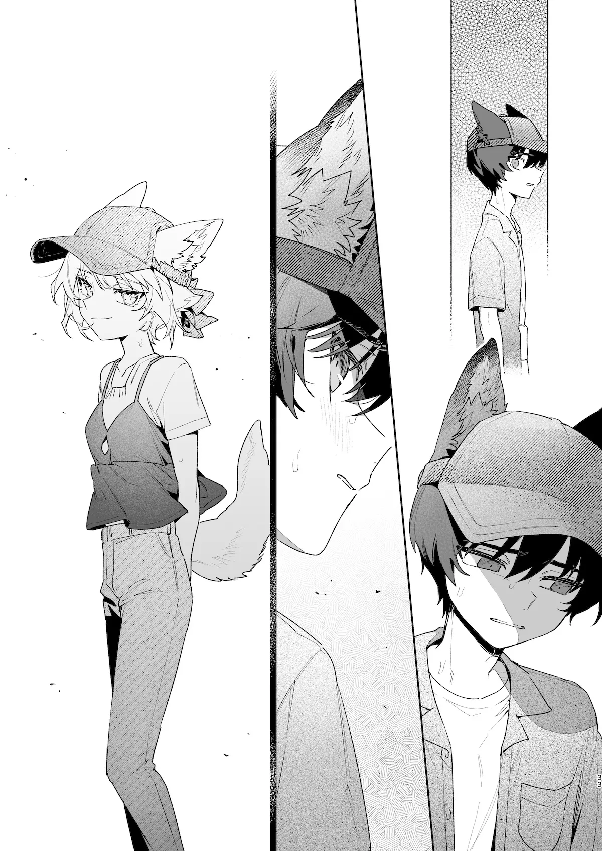 [pink carrot (usachanGET)]Osu ga Uke. Coyote-chan x Kaiken-kun 2 Page 34