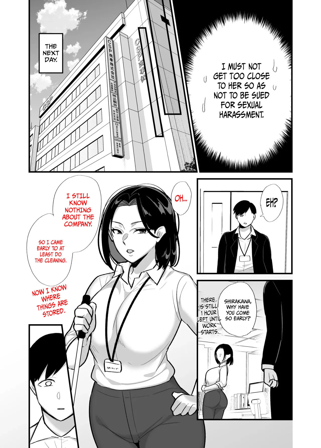 [Botamochi]Kachiki na Single Mother to Dosukebe Netsuai Seikou | Dirty and Passionate Sex with a Single Mother 1[English] Page 6