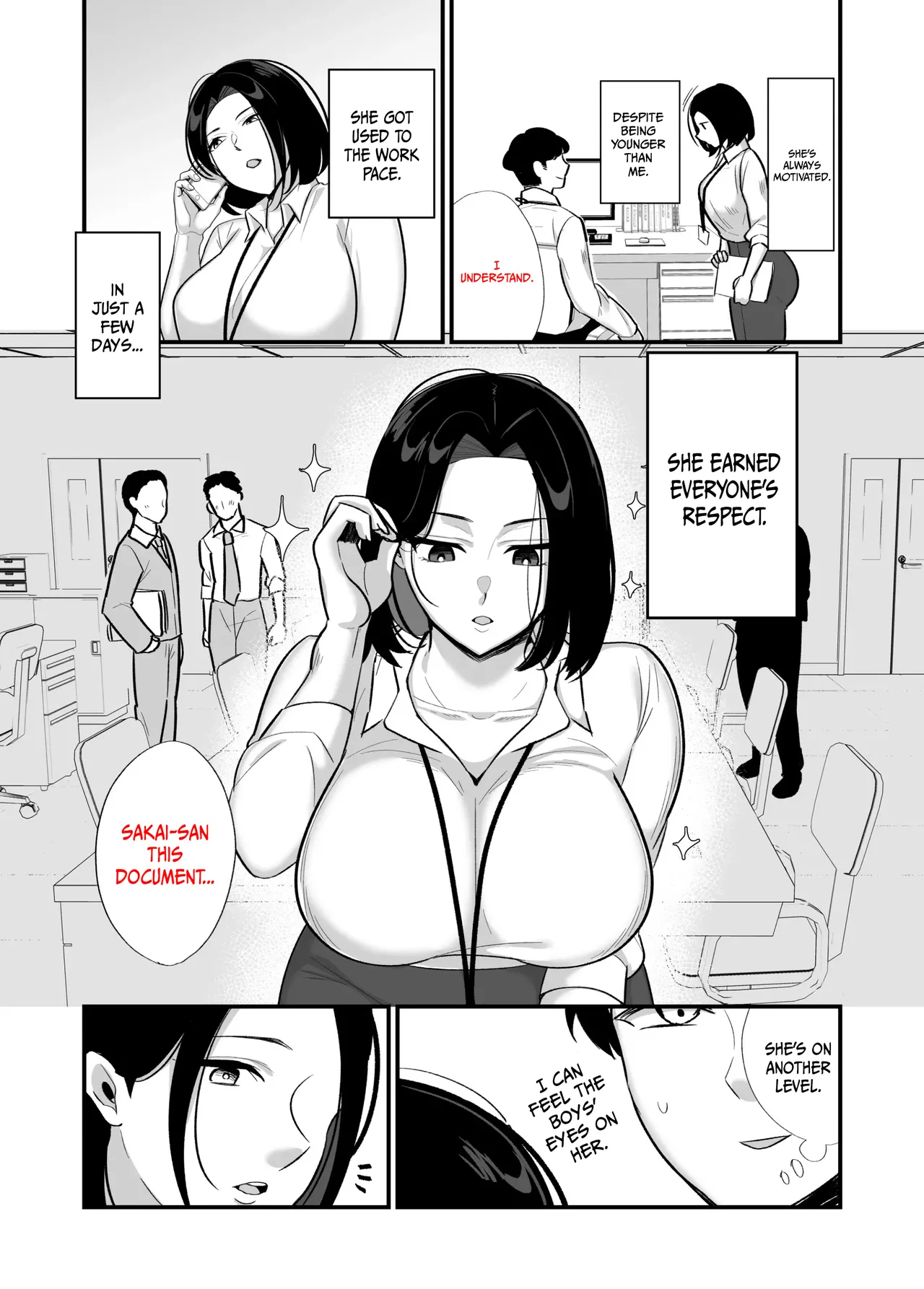 [Botamochi]Kachiki na Single Mother to Dosukebe Netsuai Seikou | Dirty and Passionate Sex with a Single Mother 1[English] Page 7