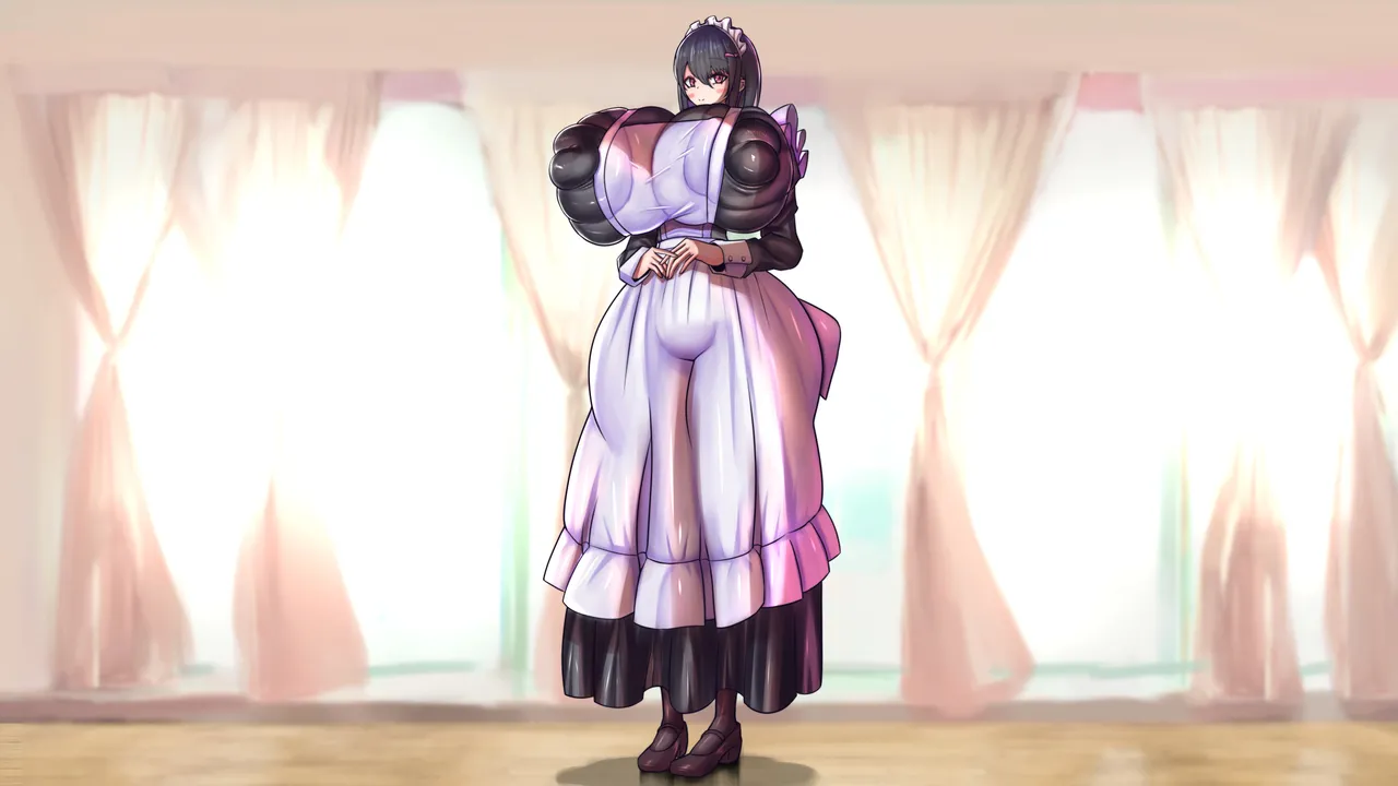 [Momoiro Phantasmagoria]The maid's breasts were amazing. Page 35