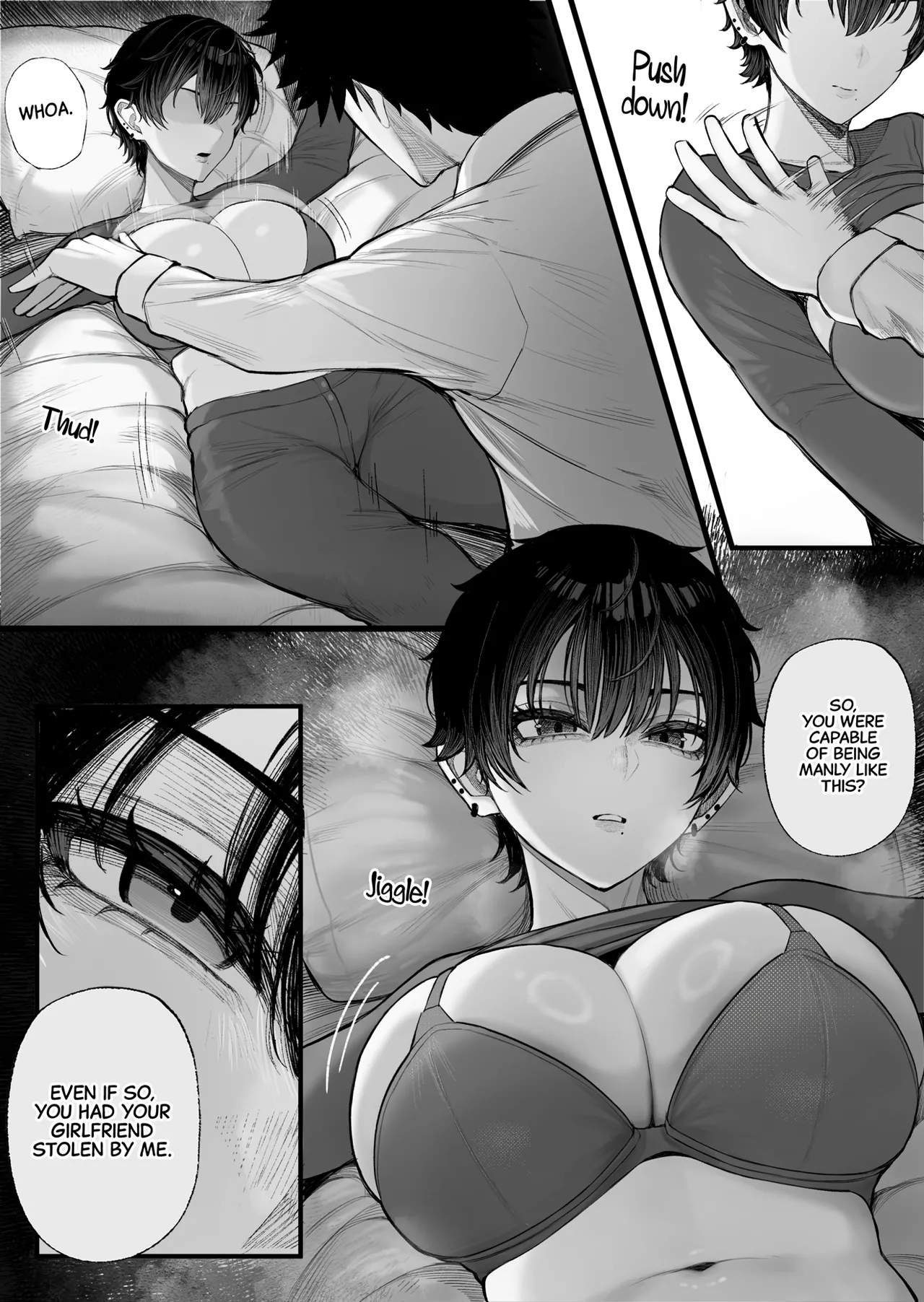 [Kurukuru]Cool-kei Dansou Onna ni Kanojo Netorareta kara, Wakarasete Yatta[English] [YonaScans] Page 13