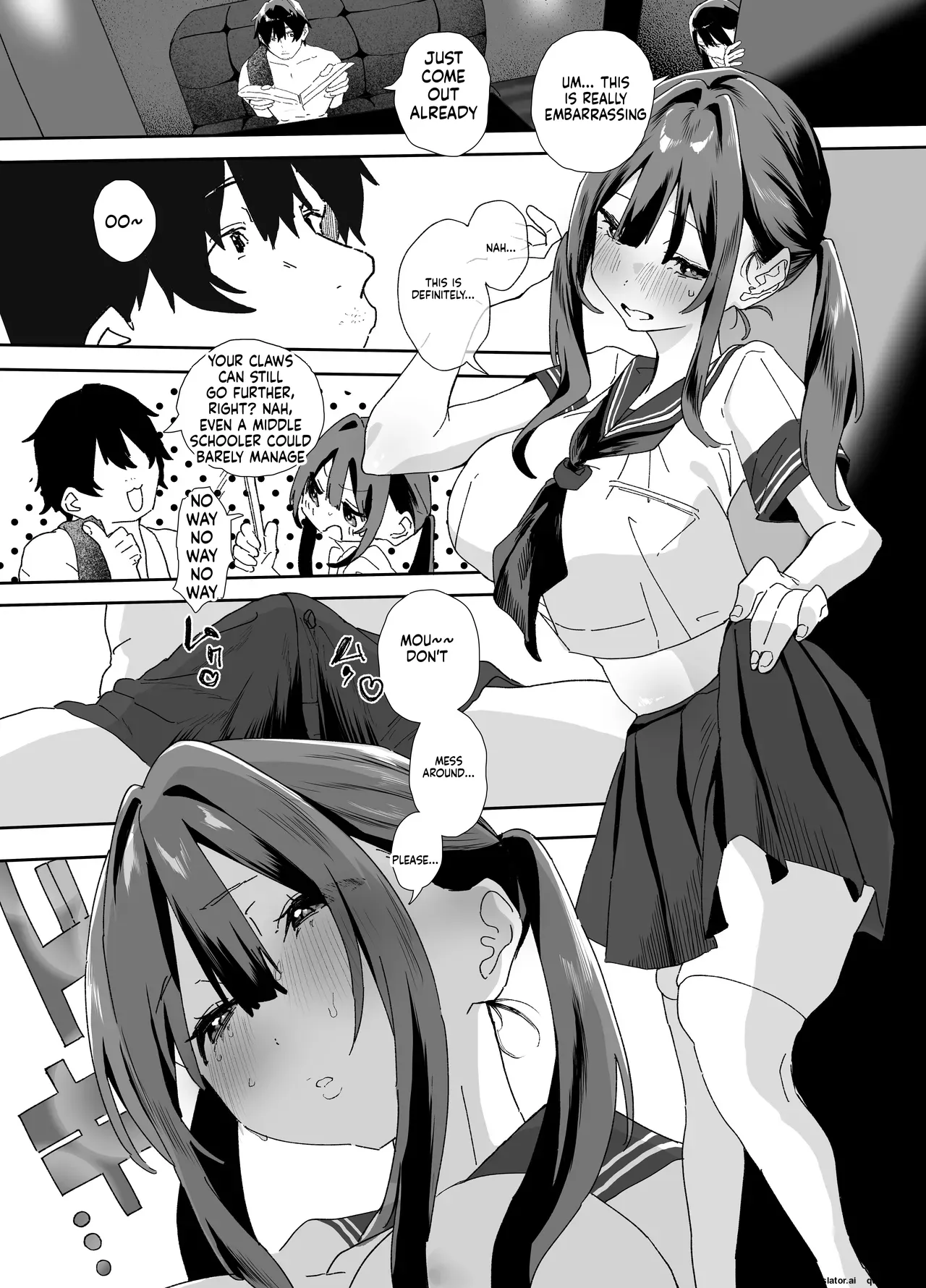 [Yamakon-ya (Yamakonbu)]Iede Shite Uchi ni Kita Beit no Kouhai ga Erosugita node...2[English] [MTL] [Digital] Page 81