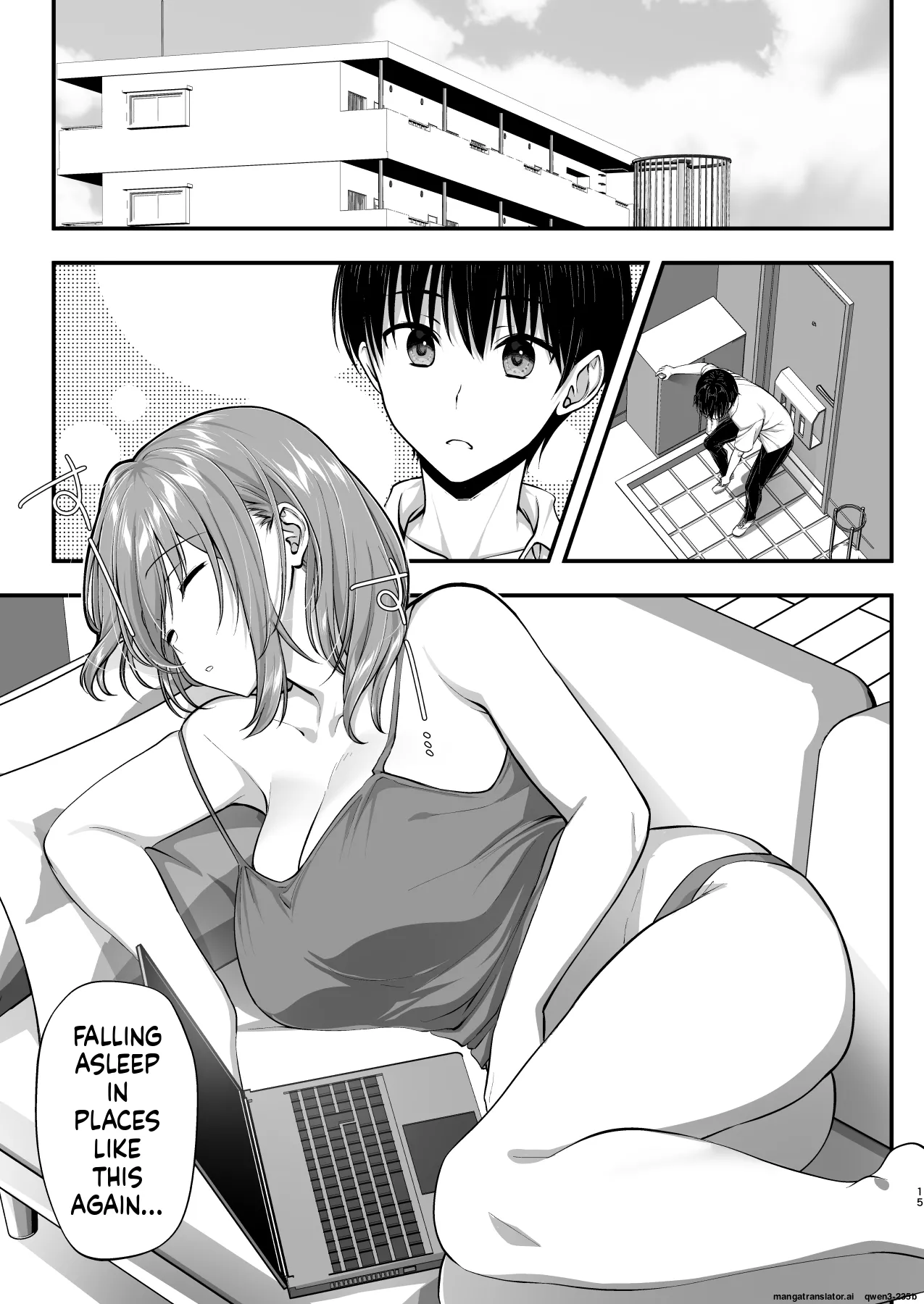 Kon'na Sukebena Karada de Hahaoya wa Muridaro! Muboubi sugiru Haha de Nuki makuru Hibi Remake[MTL] Page 15