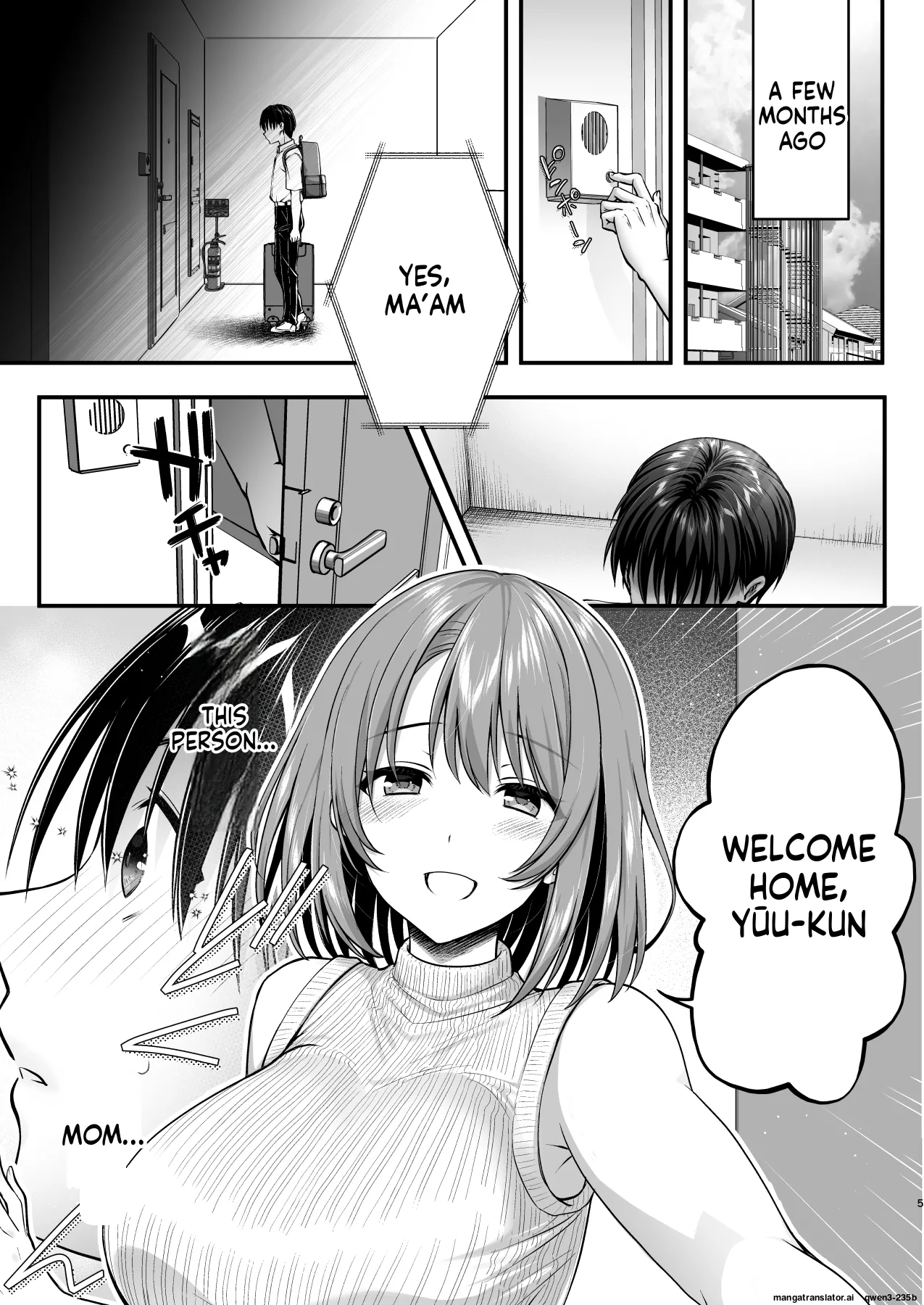 Kon'na Sukebena Karada de Hahaoya wa Muridaro! Muboubi sugiru Haha de Nuki makuru Hibi Remake[MTL] Page 5
