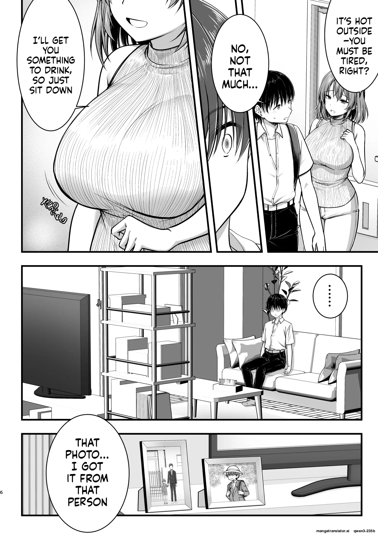 Kon'na Sukebena Karada de Hahaoya wa Muridaro! Muboubi sugiru Haha de Nuki makuru Hibi Remake[MTL] Page 6