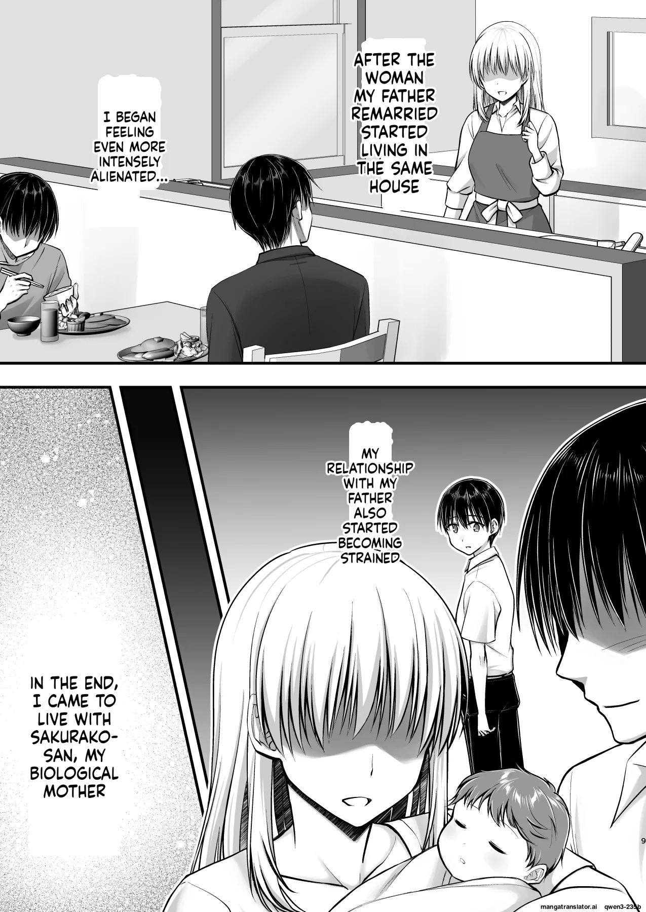 Kon'na Sukebena Karada de Hahaoya wa Muridaro! Muboubi sugiru Haha de Nuki makuru Hibi Remake[MTL] Page 9