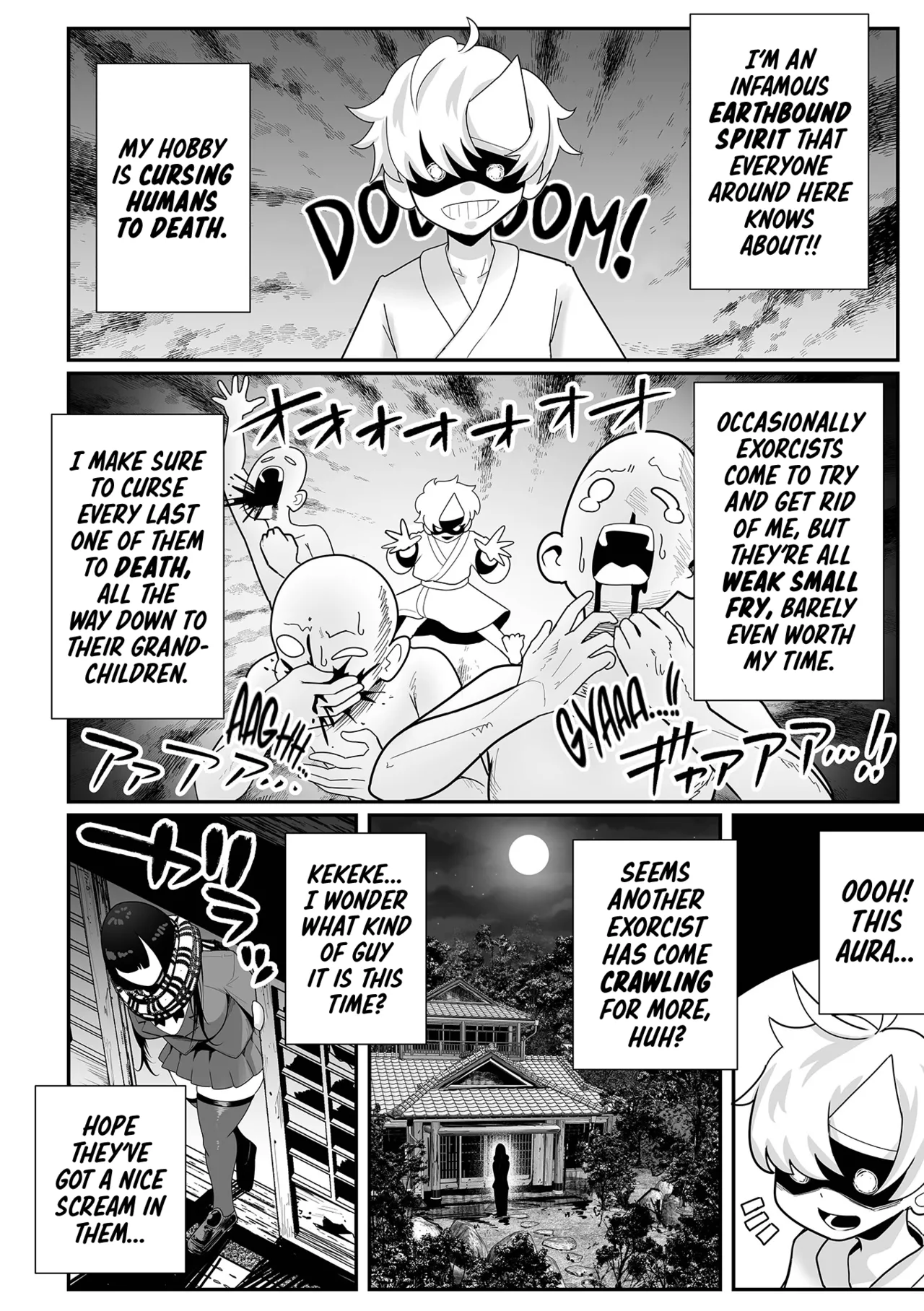 [Tebasaki Chikin]Dekakute Eroi Reibaishi | Big and Sexy Psychic Medium(Dekajo! Vol. 4) [English] [Decensored] [Digital] Page 1