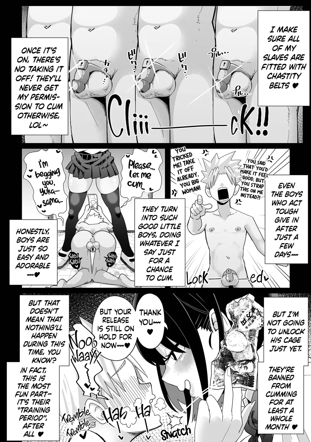 [Tebasaki Chikin]Zako Maso Hoihoi | Puny Maso Trap - Izumi Comics - Half Series 166[English] [Decensored] [Digital] Page 22