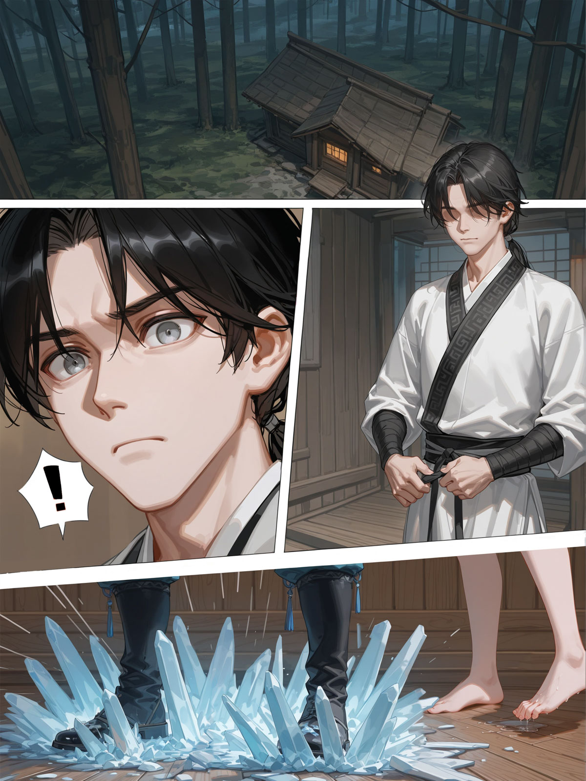 [加页完整版]雪山素女（八）· 剑缘篇[落花入梦] [AI Generated] Page 34