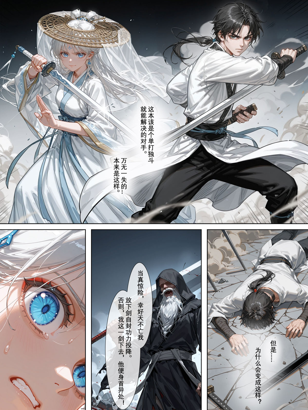 [加页完整版]雪山素女（八）· 剑缘篇[落花入梦] [AI Generated] Page 6
