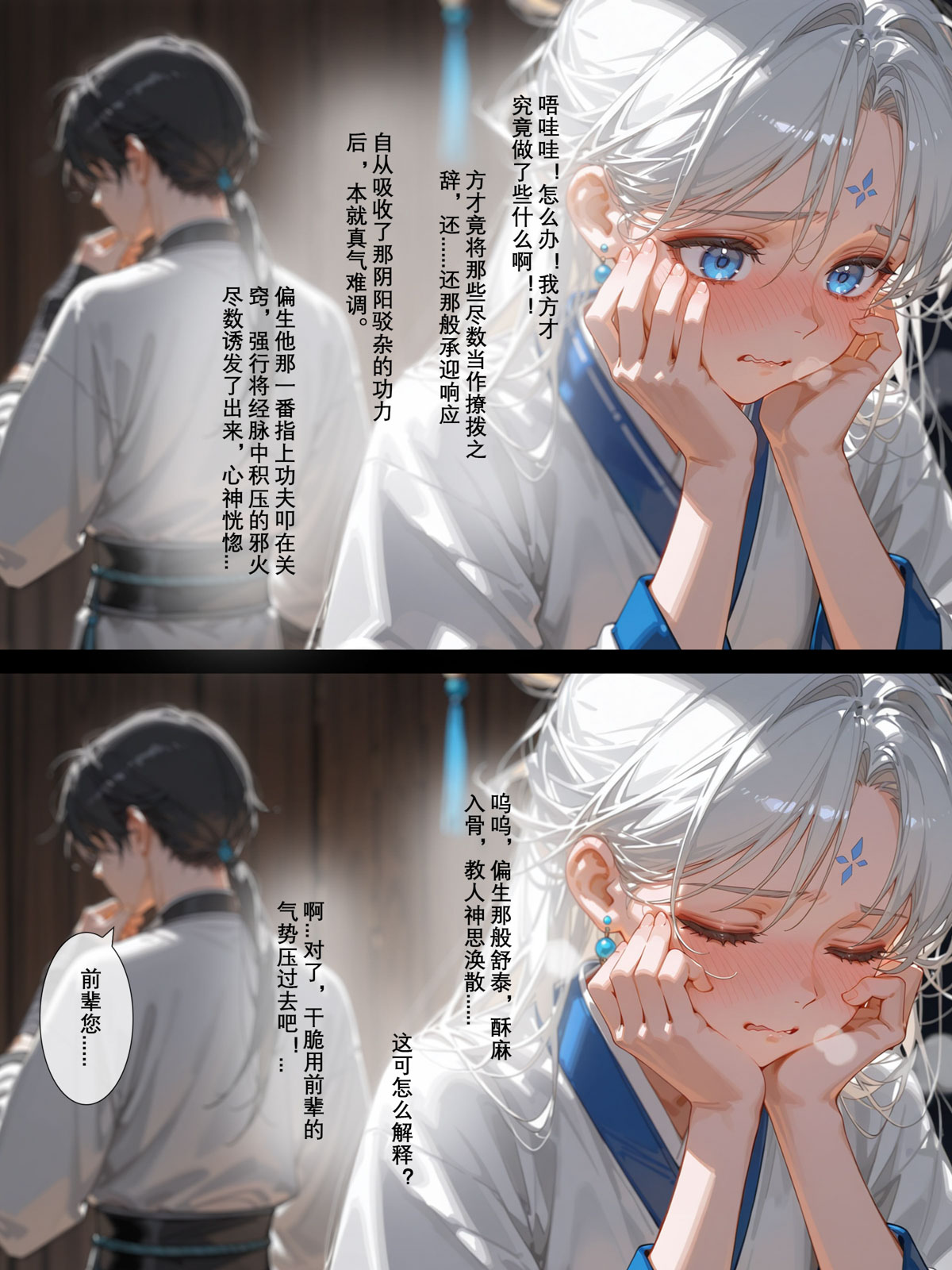 [加页完整版]雪山素女（八）· 剑缘篇[落花入梦] [AI Generated] Page 77
