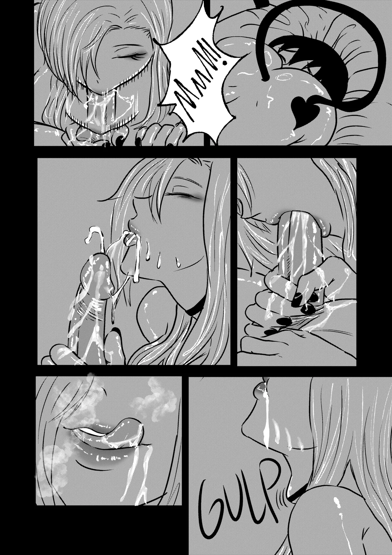 [shoulder enjoyer]Seductive Succubus Sensei Snuff Sex 2 Page 13