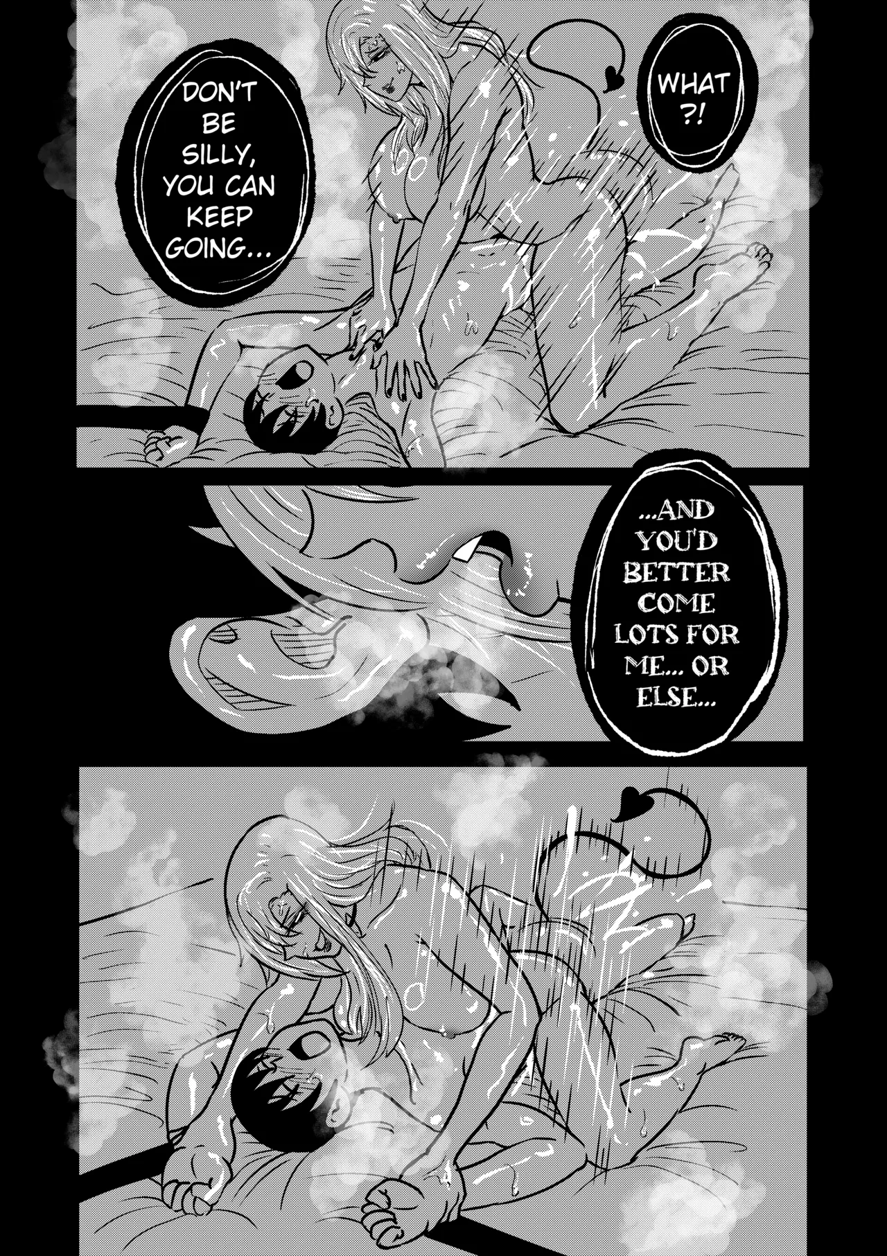 [shoulder enjoyer]Seductive Succubus Sensei Snuff Sex 2 Page 19