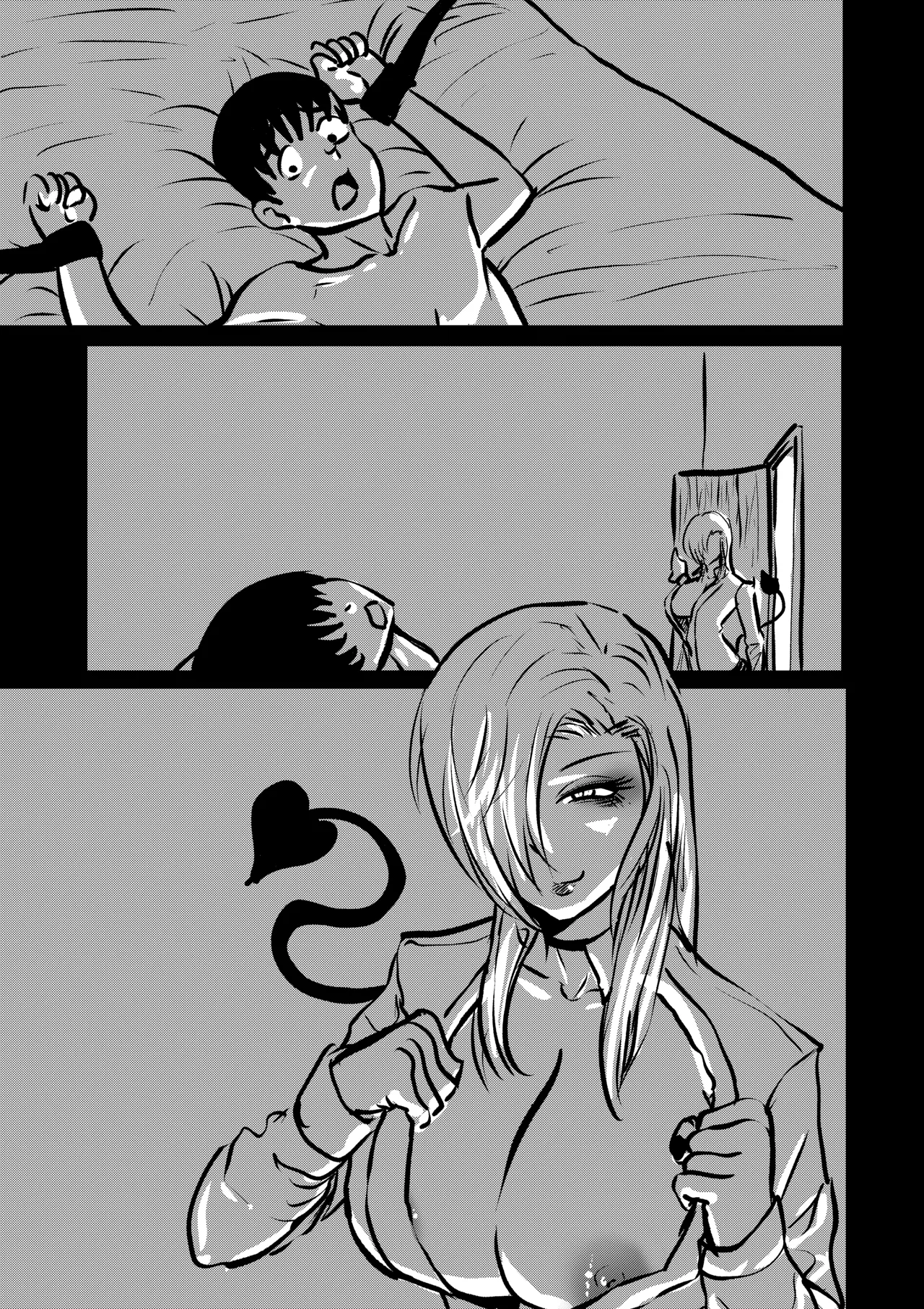 [shoulder enjoyer]Seductive Succubus Sensei Snuff Sex 2 Page 2