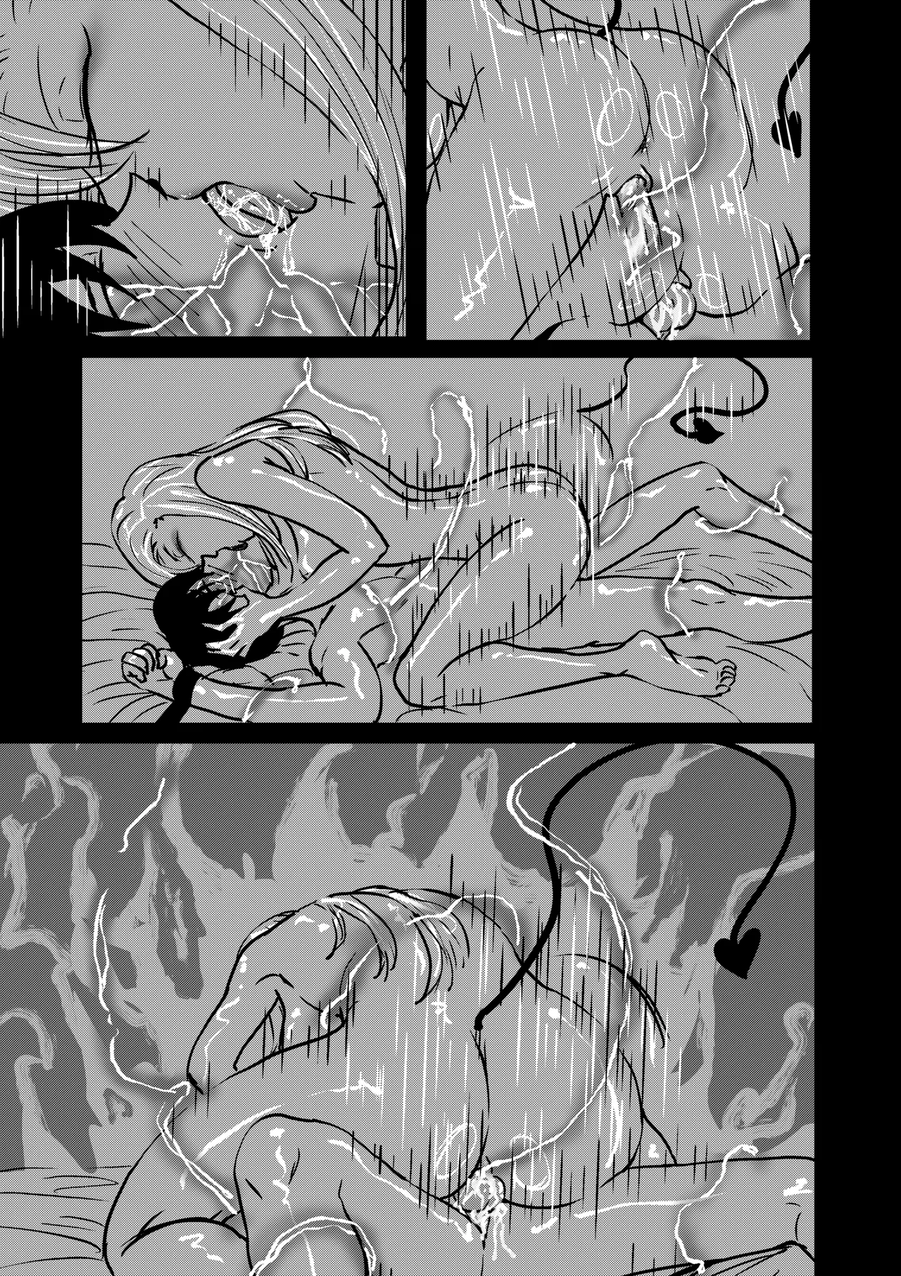 [shoulder enjoyer]Seductive Succubus Sensei Snuff Sex 2 Page 28